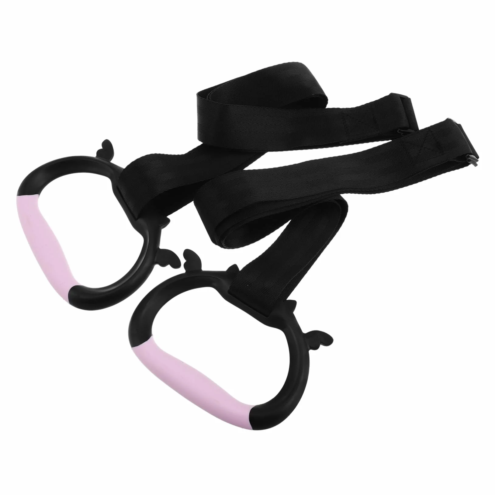 Toyvian Anneaux de Traction Fitness Intérieur 2pcs PP Nylon pour Apprentissage Marche