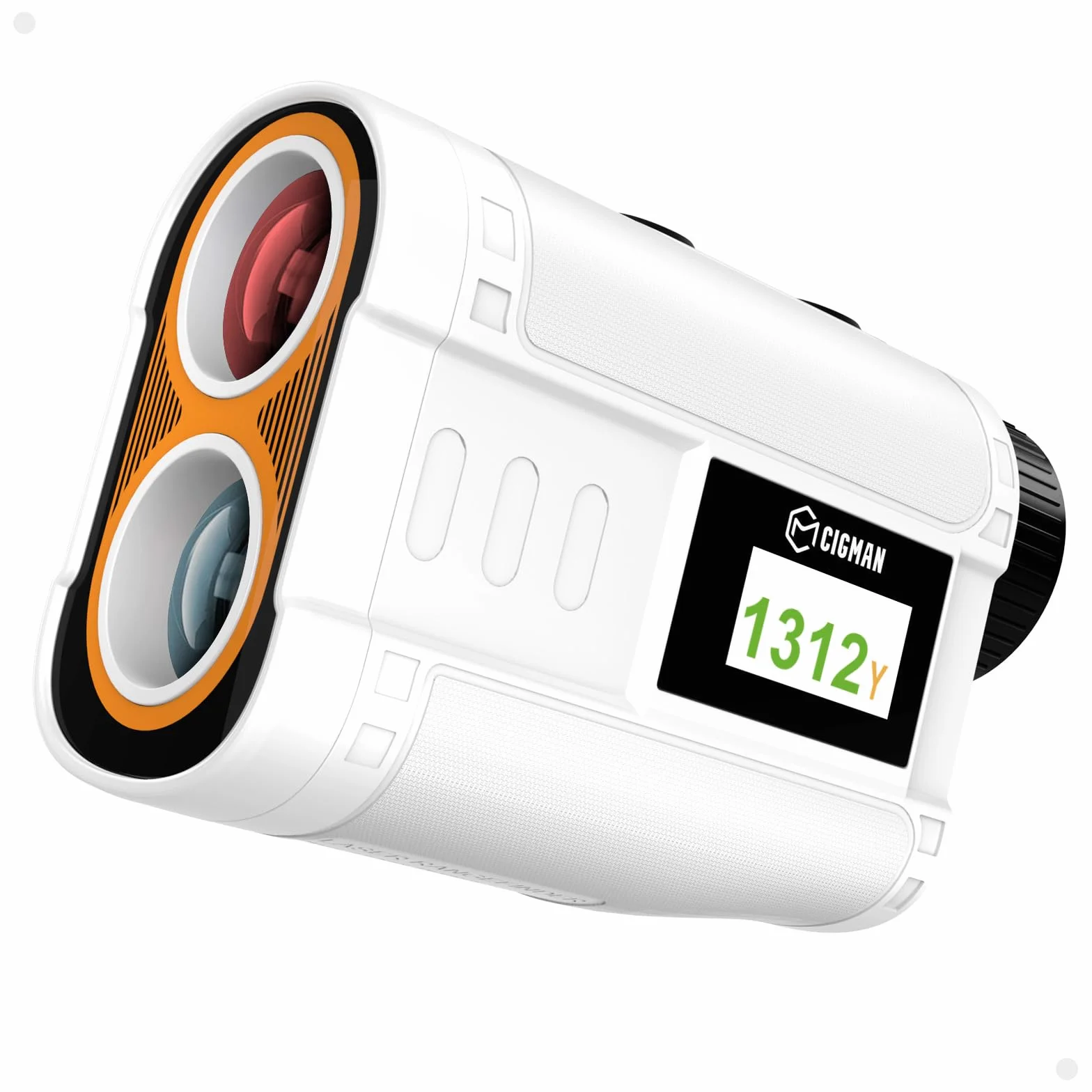 CIGMAN Télémètre de Golf 1200 M avec Compensation de Pente et Rechargeable Type-C