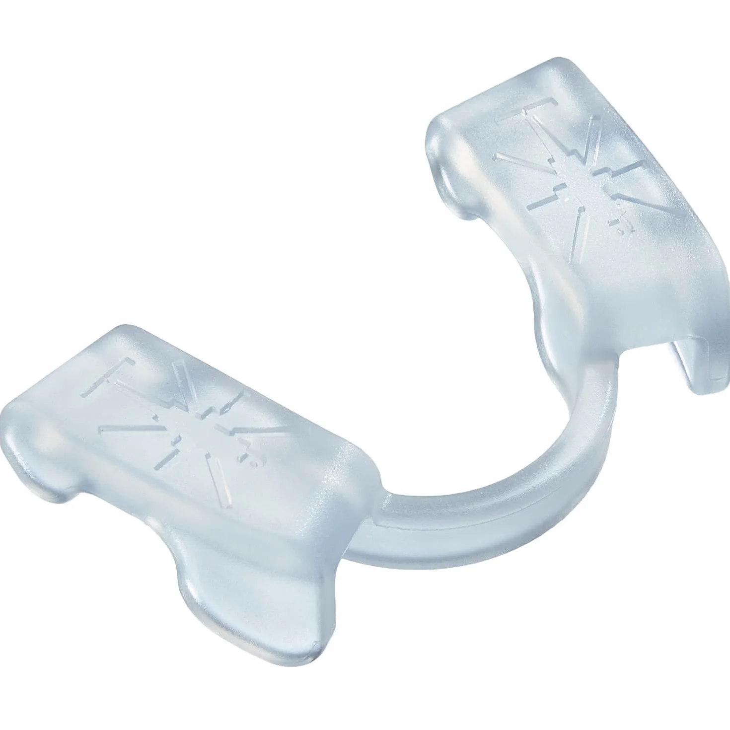 Protège-dents Powerlifting pour Sport et Fitness, Haltérophilie, Mâchoire Inférieure Transparent (1 Pièce)