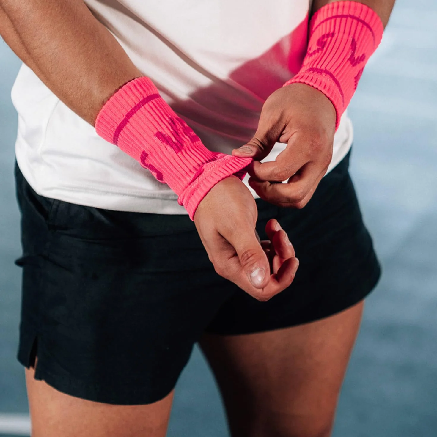 Velites Lot de 7 protège-poignets fluo Protection contre les frottements