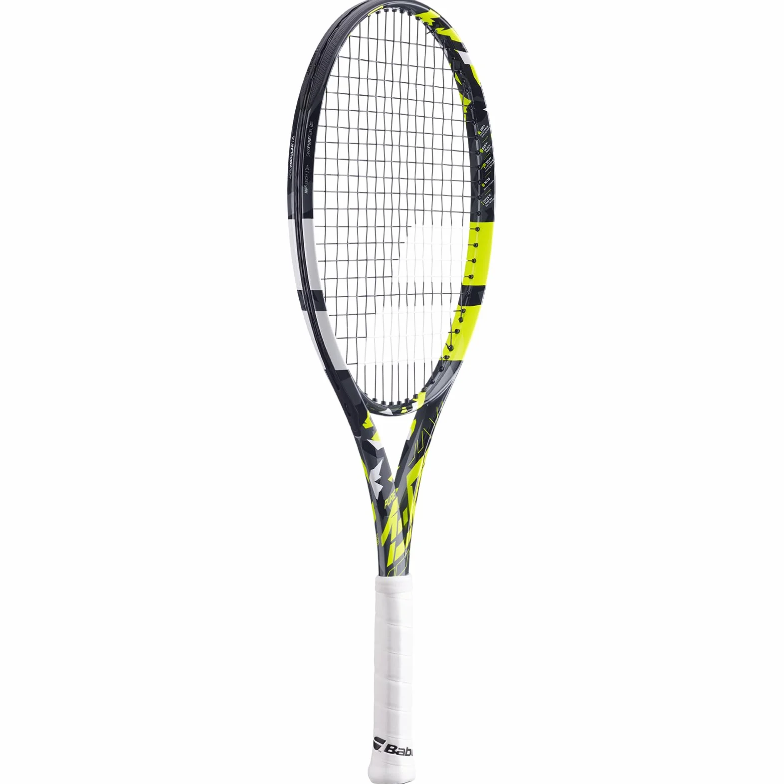 Babolat Pure Aero Junior 25 Gen8 Raquette de Tennis 635 mm Gris Jaune Blanc