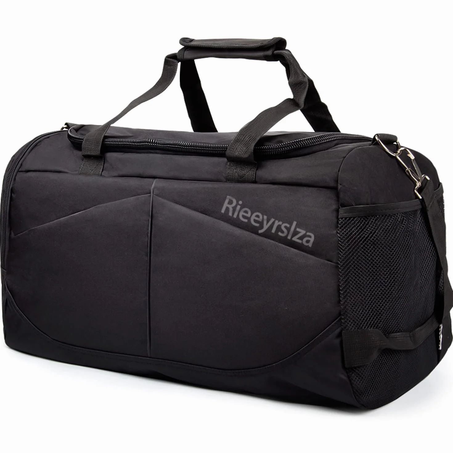 Sac de Sport 40L Compartiment Chaussures Waterproof Noir