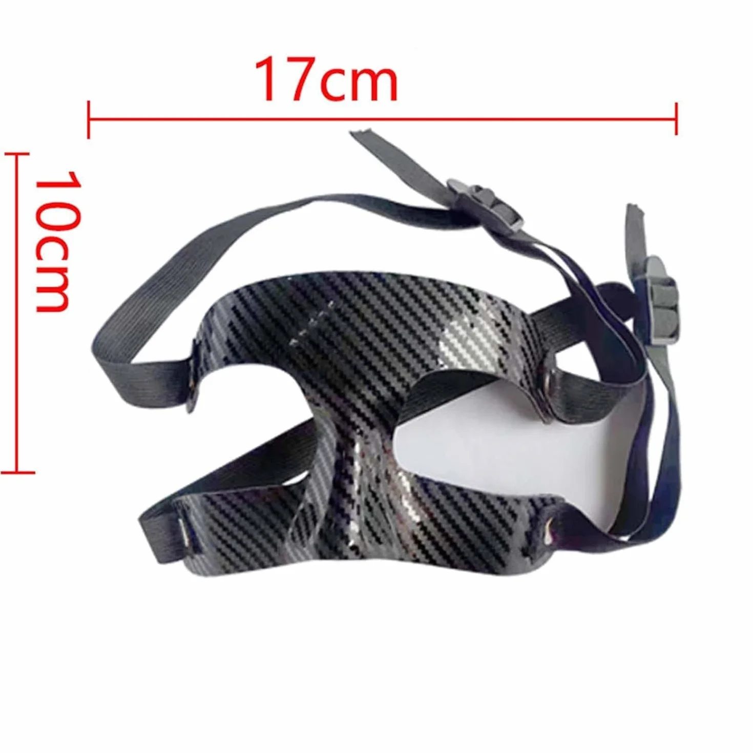 Protection nasale pour nez cassé masque basket-ball football lutte adulte double boucle réglable