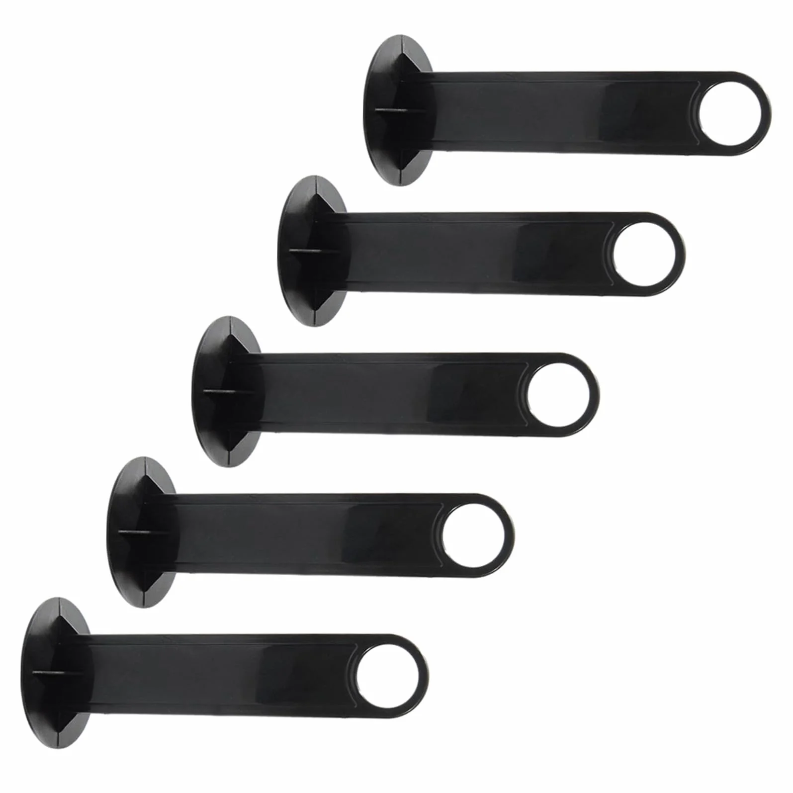 Porte-Cône De Football Portable 5 Pièces Support De Rangement en Polypropylène avec Poignée
