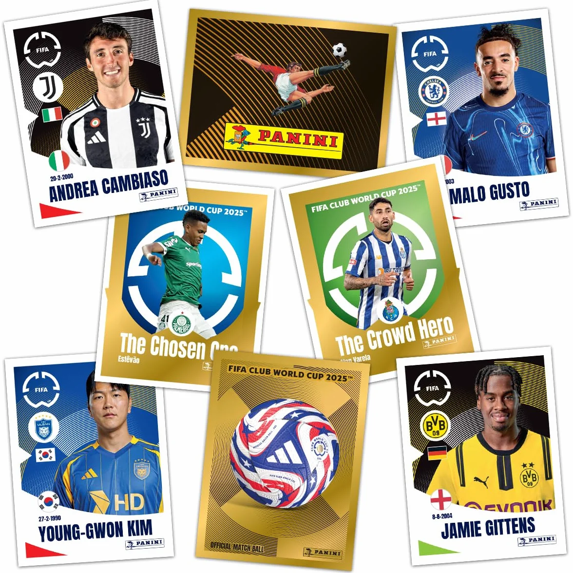Panini Collection FIFA Club World Cup 2025 boîte de 50 sachets