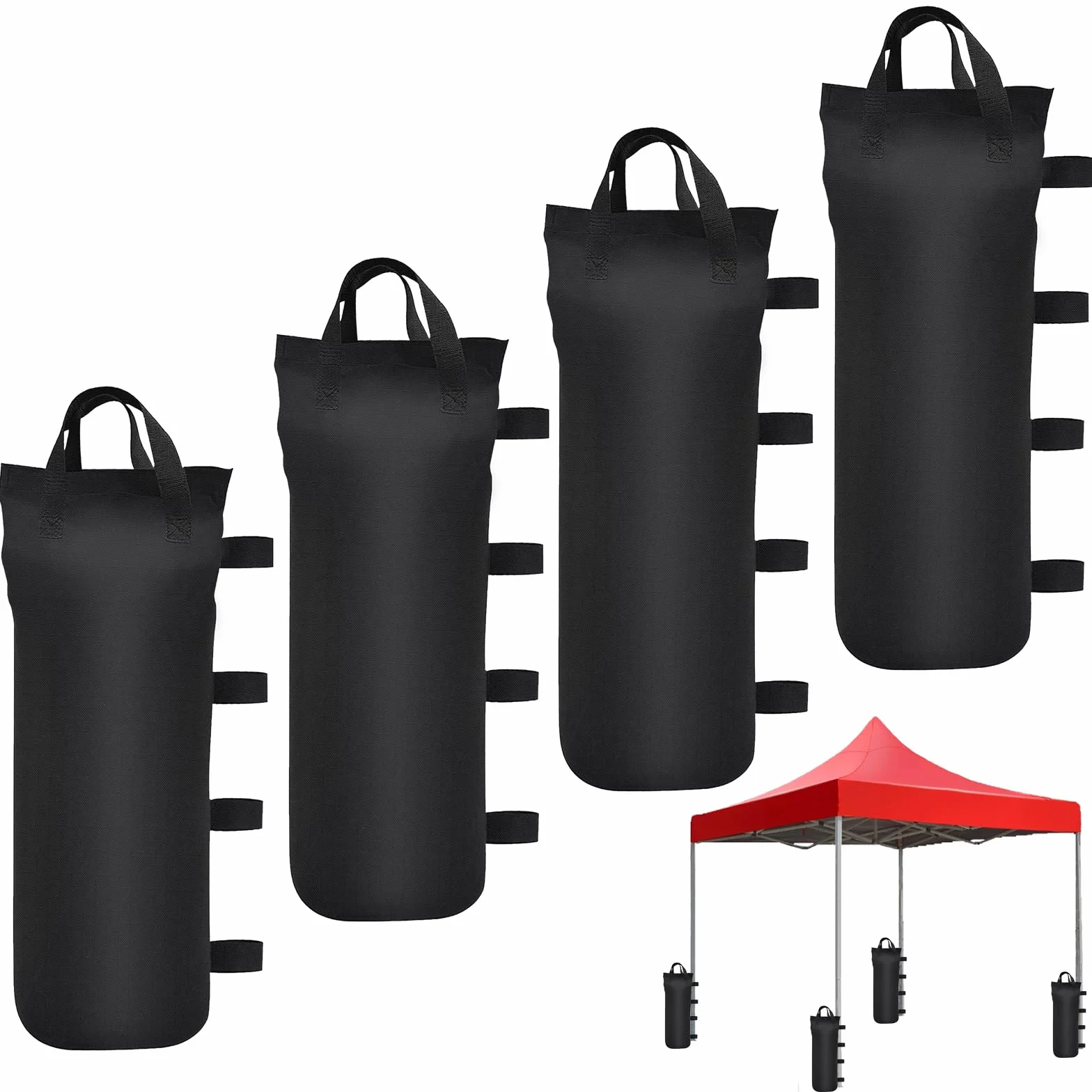 Sac de Lestage pour Tonnelle Tissu Oxford 4 Pièces Étanche Durable