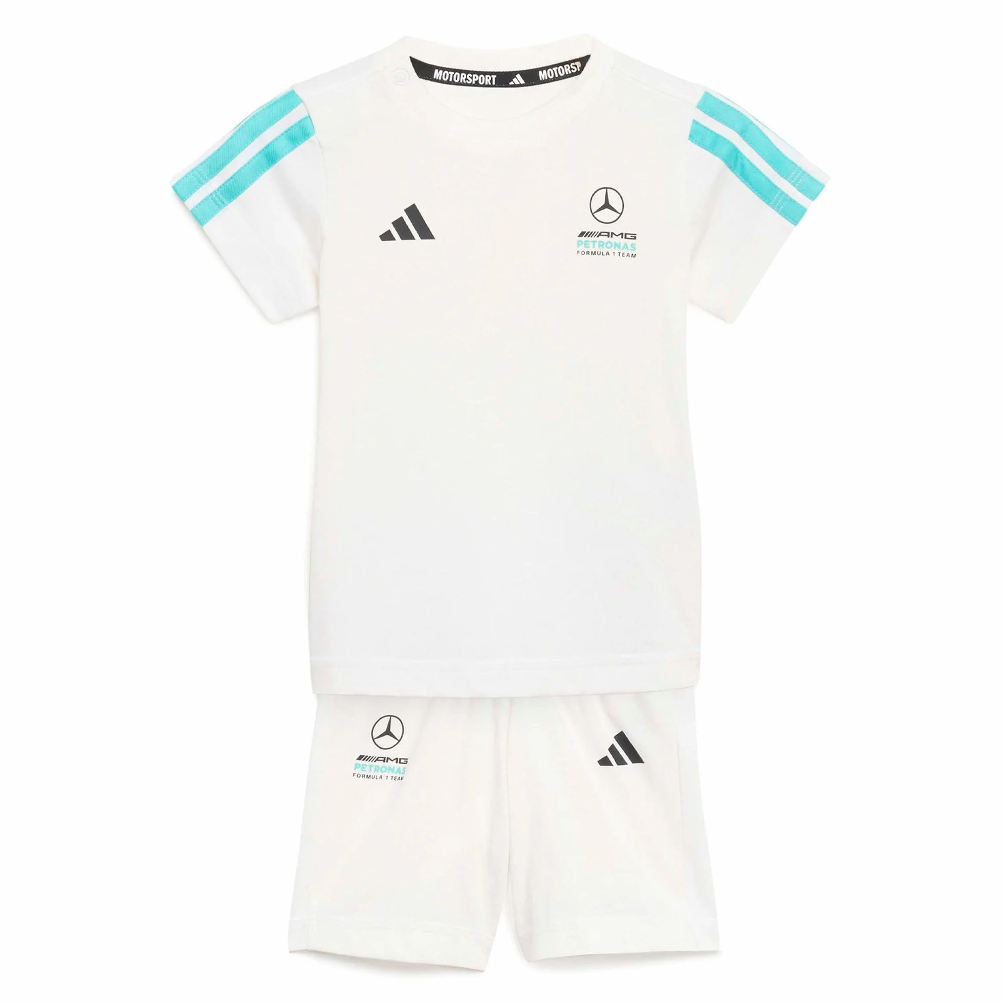 Adidas Kids' Ensemble Bébé Manches Courtes Mercedes-AMG Petronas Formula 1 Team DNA