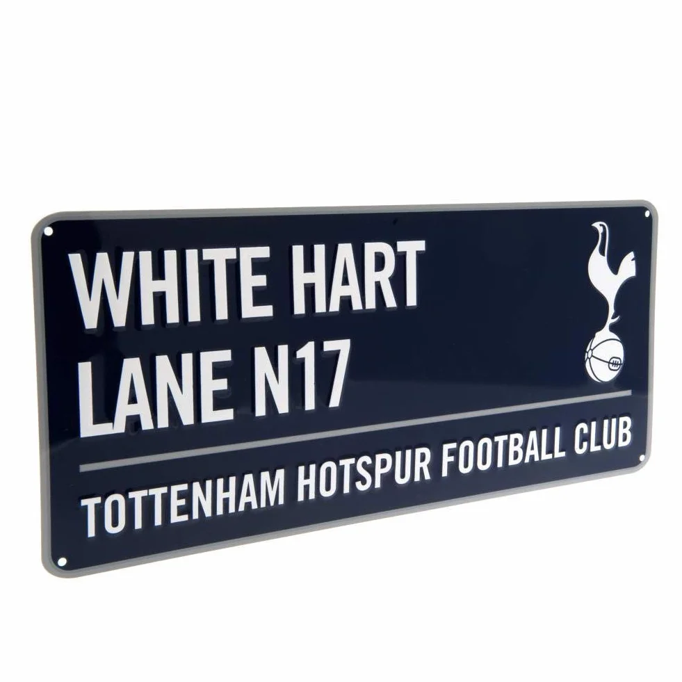 Tottenham Hotspur Panneau de rue FC, vert