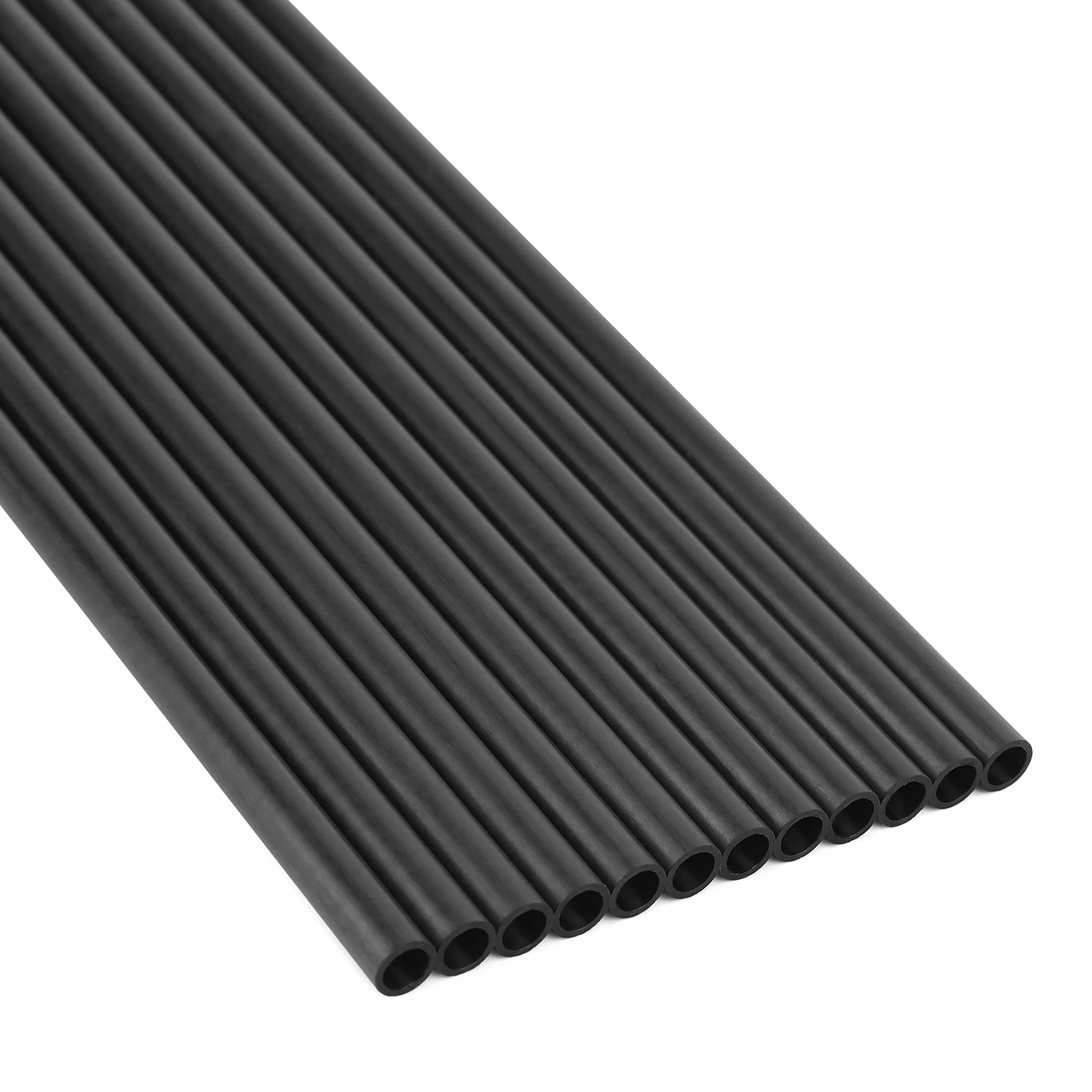 Arbres de Flèches en Carbone 32" ID 4.2mm Spine 300-1000 pour Tir à l'Arc à Poulies Arc Recourbé Chasse DIY 6/12 Paquet