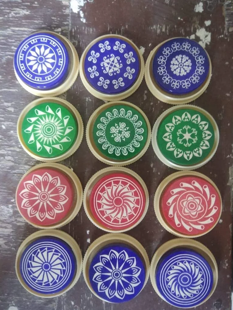 Carrom Tournament Striker Combo Surface Lisse Re-Bounce Taille Standard