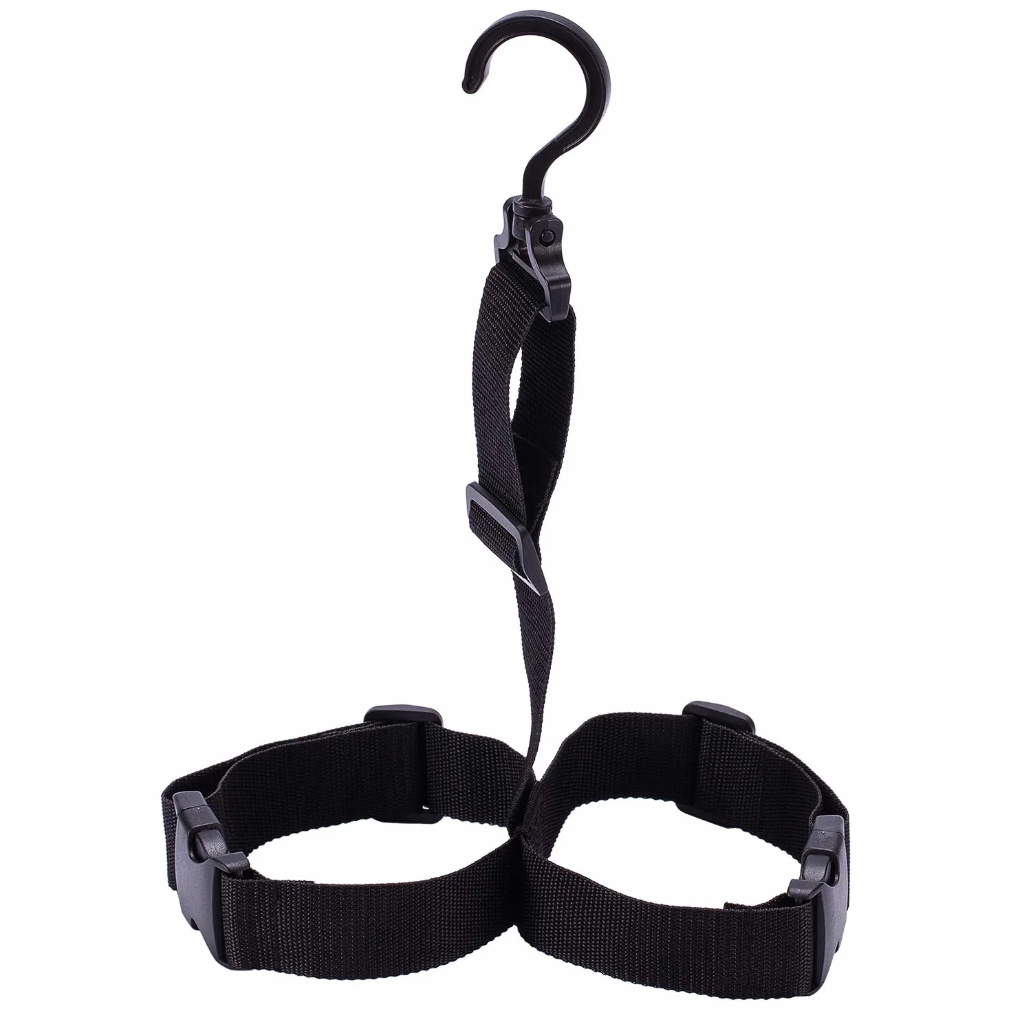 Bassdash Portant pour Bottes de Pêche Réglable Sangle Stockage Séchage