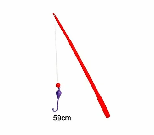 Lot de 6 Canne Pêche Ligne 59cm