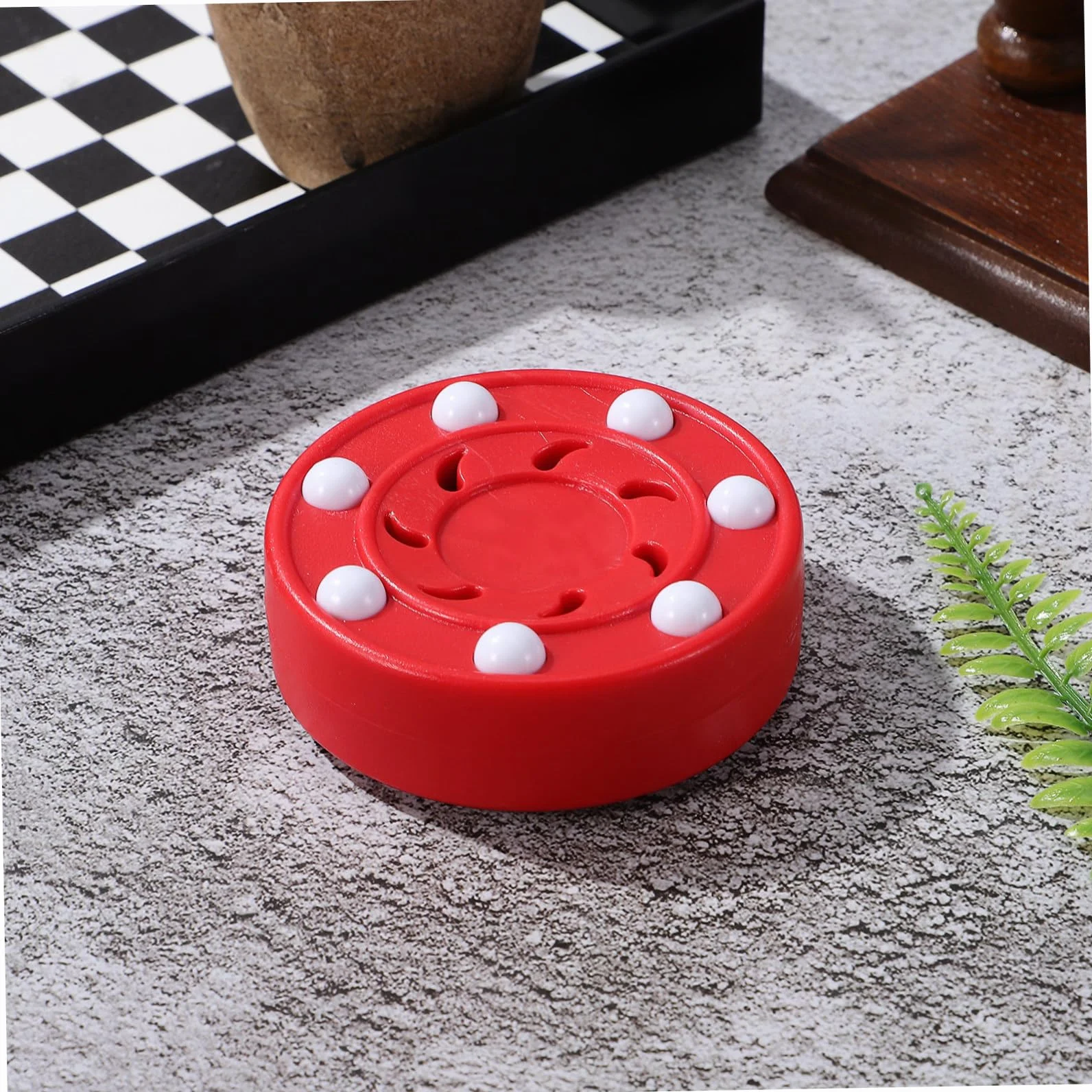 Accessoire d'entraînement pour patins à roulettes Air Hockey Palet Jeu de hockey sur glace