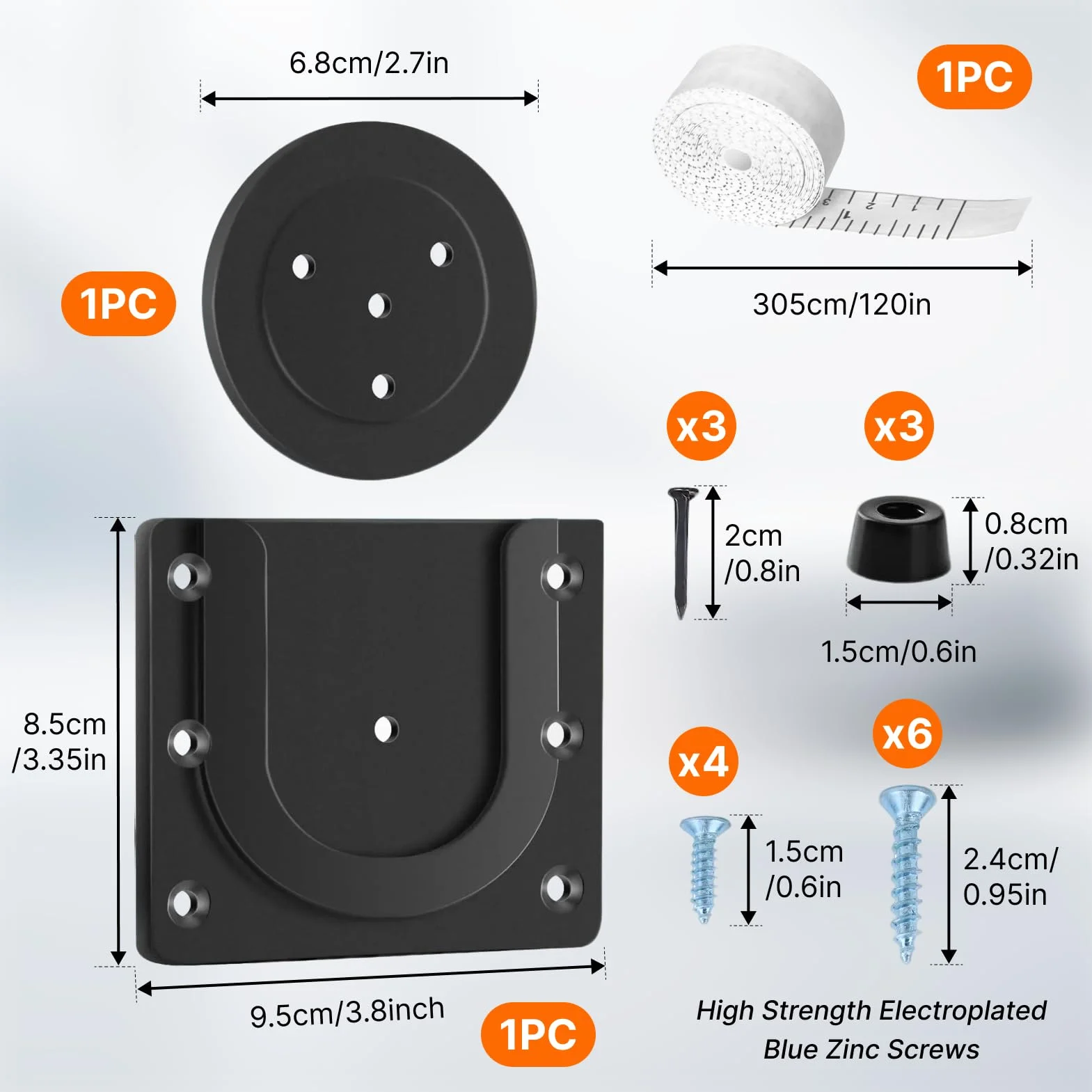 Support Pratique pour Cibles de Fléchettes – Ensemble Robuste pour Darts à Tige Acier avec Matériel de Montage