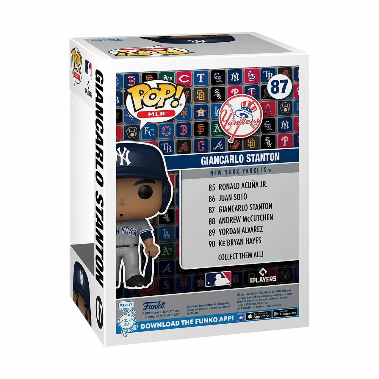 Funko Pop! MLB: Yankees - Giancarlo Stanton Figurine en Vinyle à Collectionner