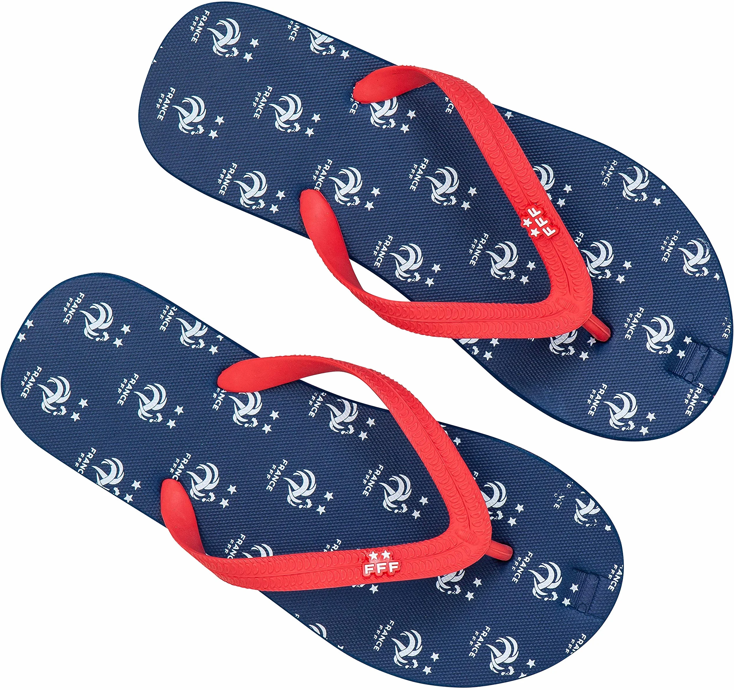 Equipe de France Football Tongs FFF Collection Officielle Taille Homme
