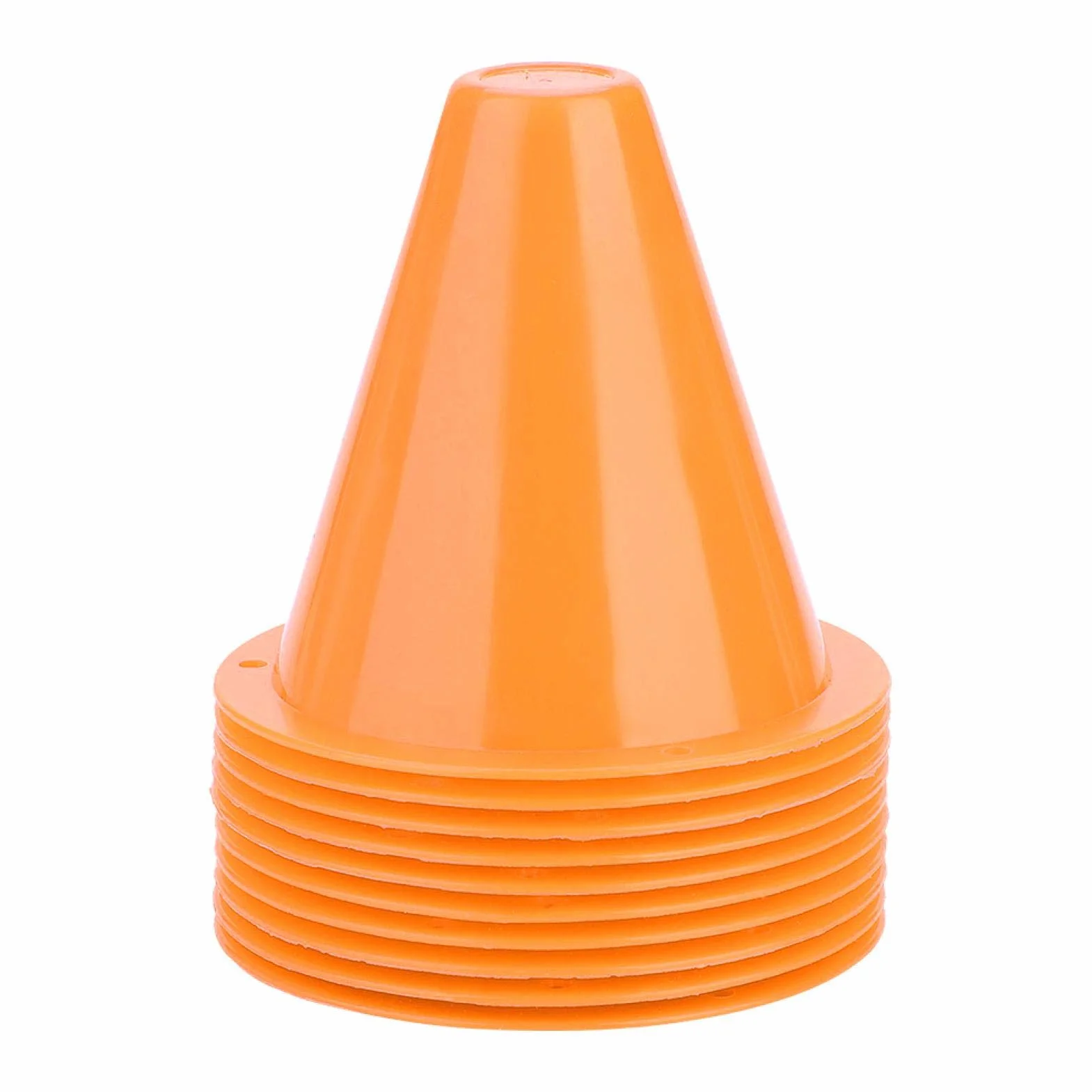 Alomejor 10 pièces cônes d'agilité en Plastique résistant pour Football entraînement
