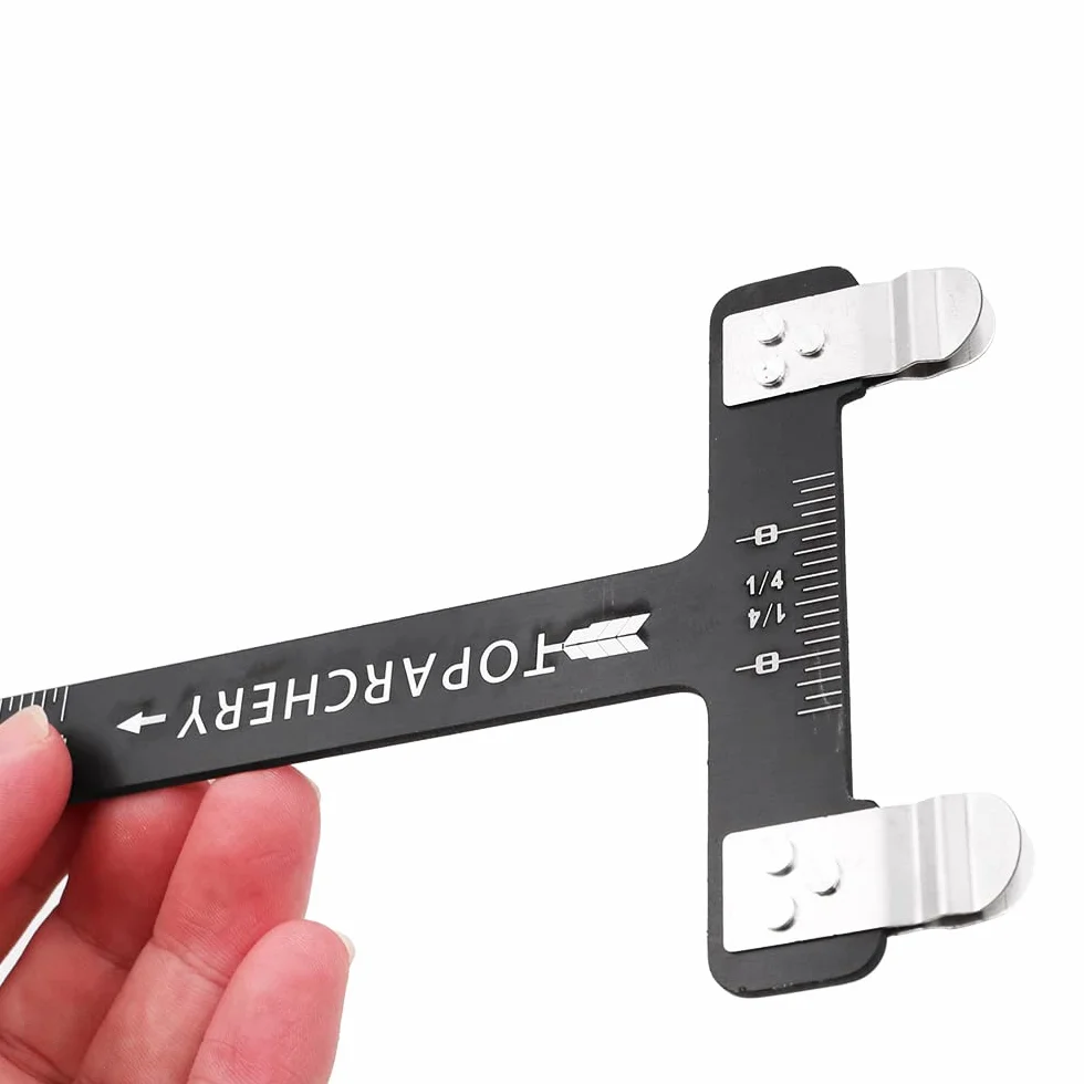 Arc Classique Kit de Tournage Points d'encochage Pince Cordes Nock Set Black
