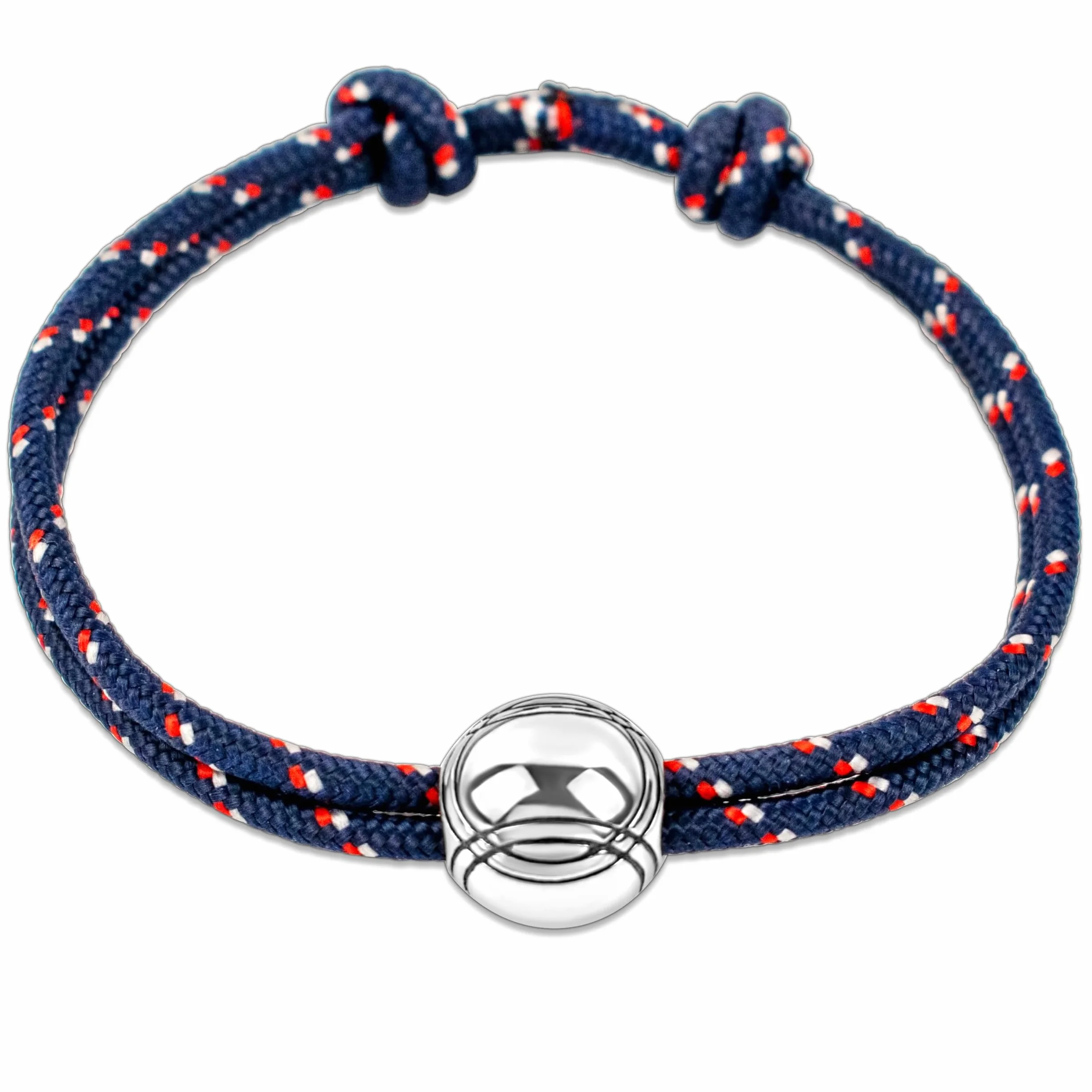 Bracelet pétanque acier inoxydable réglable homme femme - Cadeau Noël anniversaire fête des pères