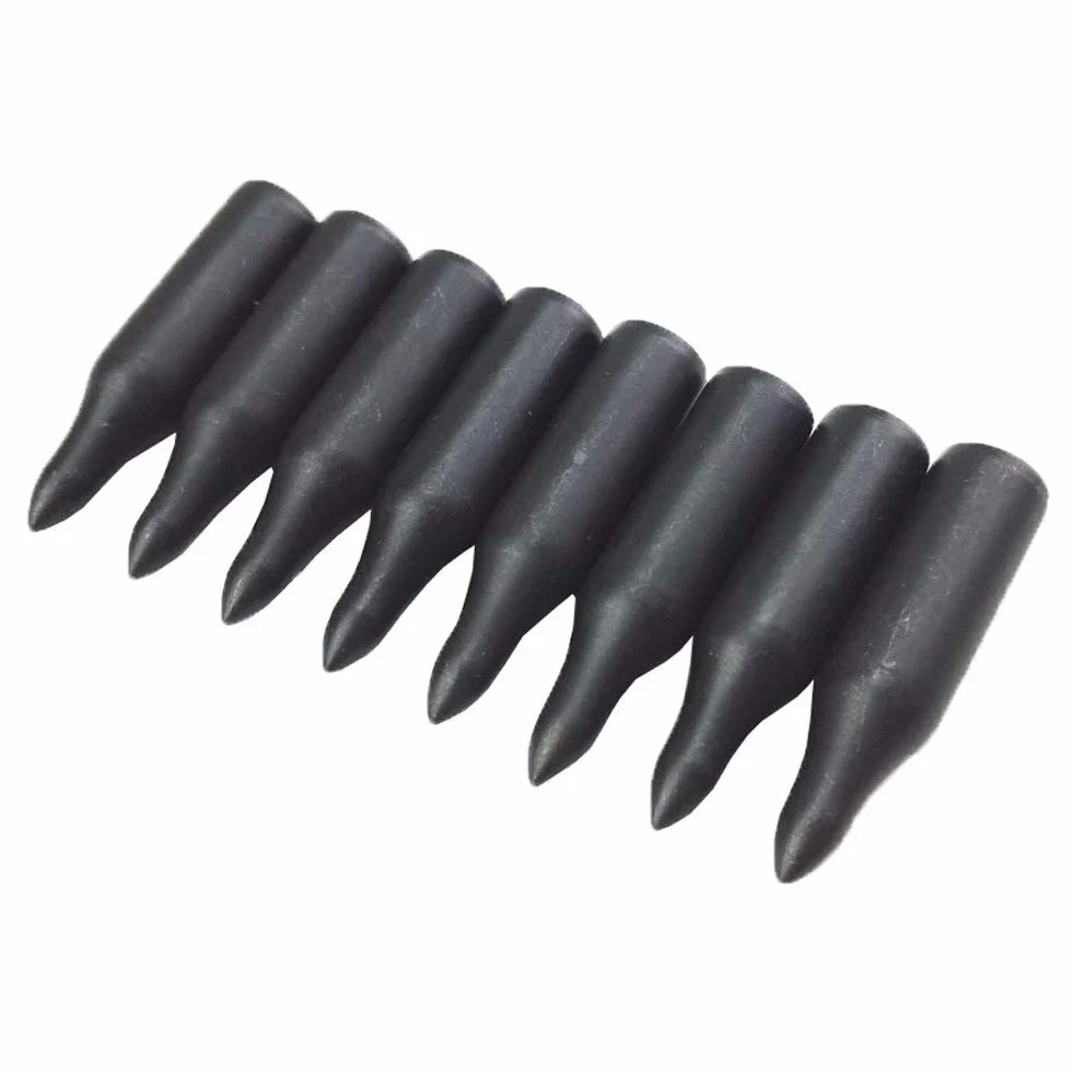 Pointes de Flèches Tir à l'arc 24pcs Broadheads pour Flèches Bois Bambou OD 8mm
