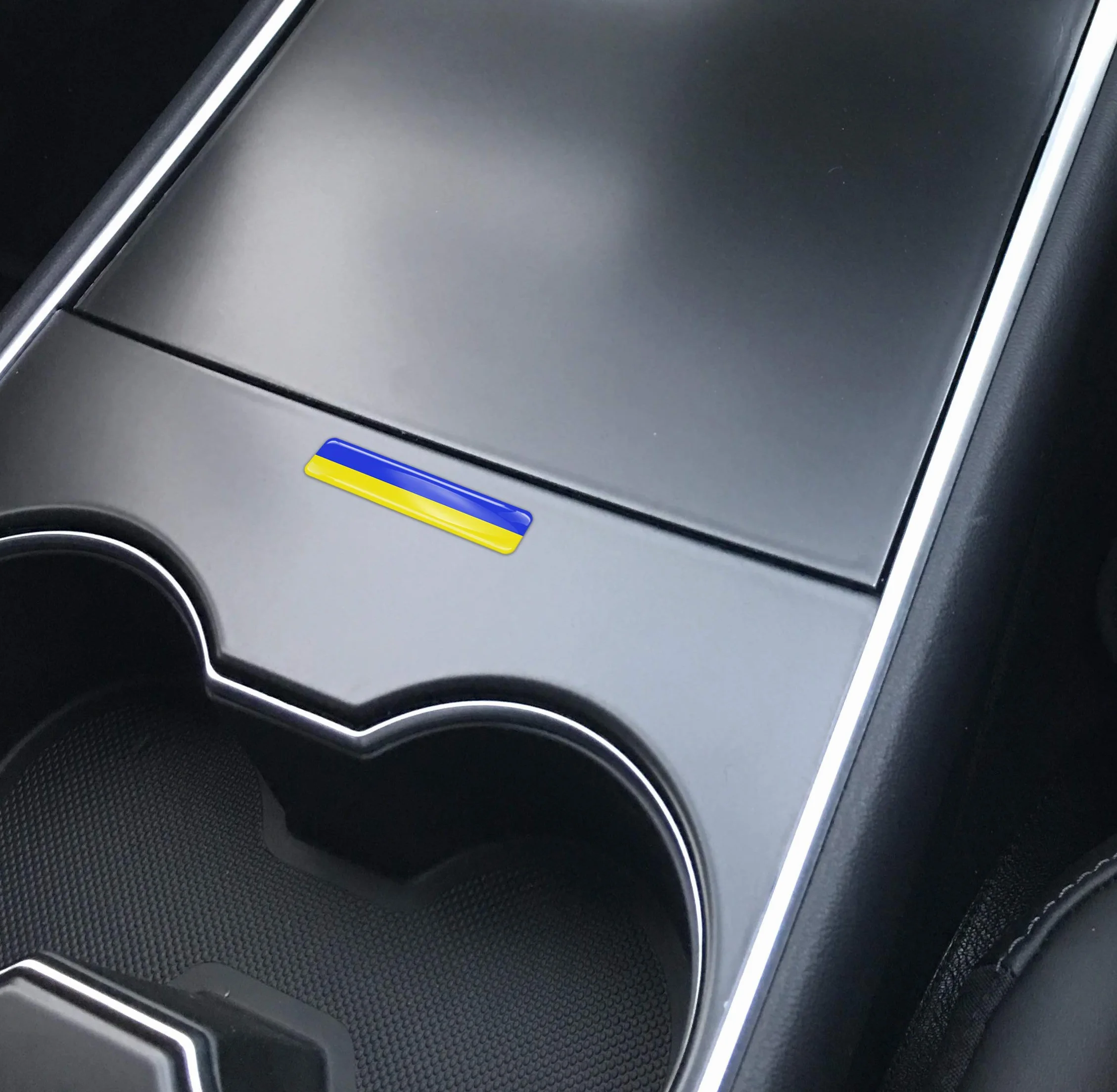 Biomar Labs® 2 x 3D Flexibles Autocollant Stickers Drapeaux Ukraine Ukrainien F 25