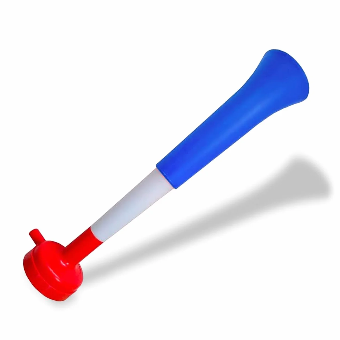Pack x3 Trompettes en Plastique Vuvuzela pour Football Célébrations Sportives Avertisseur Sonore