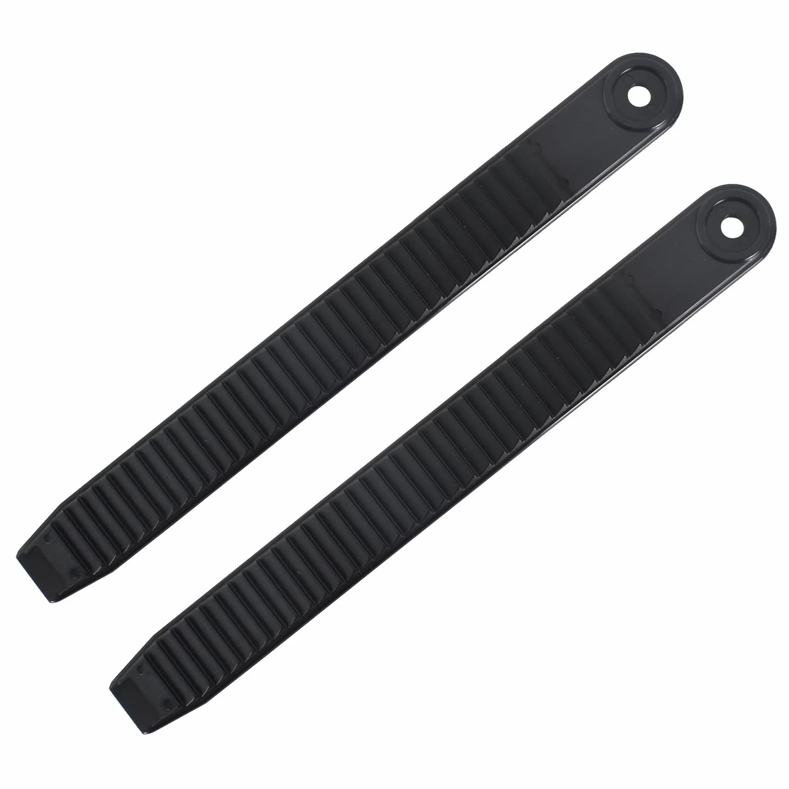Sangles de Cheville Snowboard 20cm Noires, Fixation d'Échelle de Remplacement