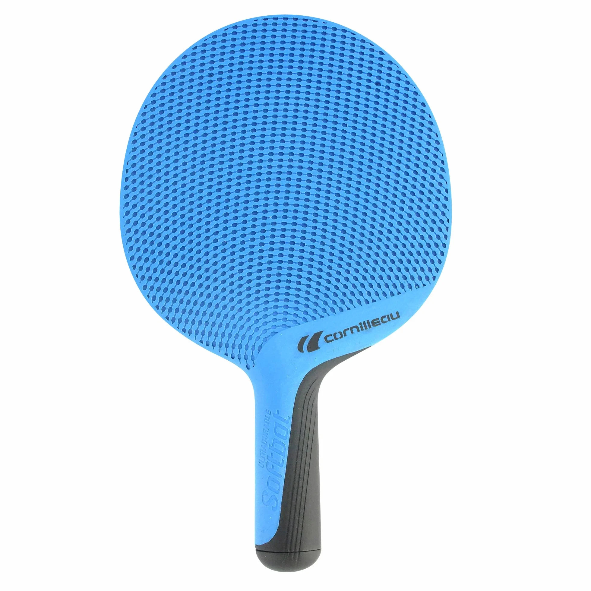 CORNILLEAU SOFTBAT Pack Duo 2 Raquettes de Ping Pong d'Extérieur Éco-conçues Bleu Rouge
