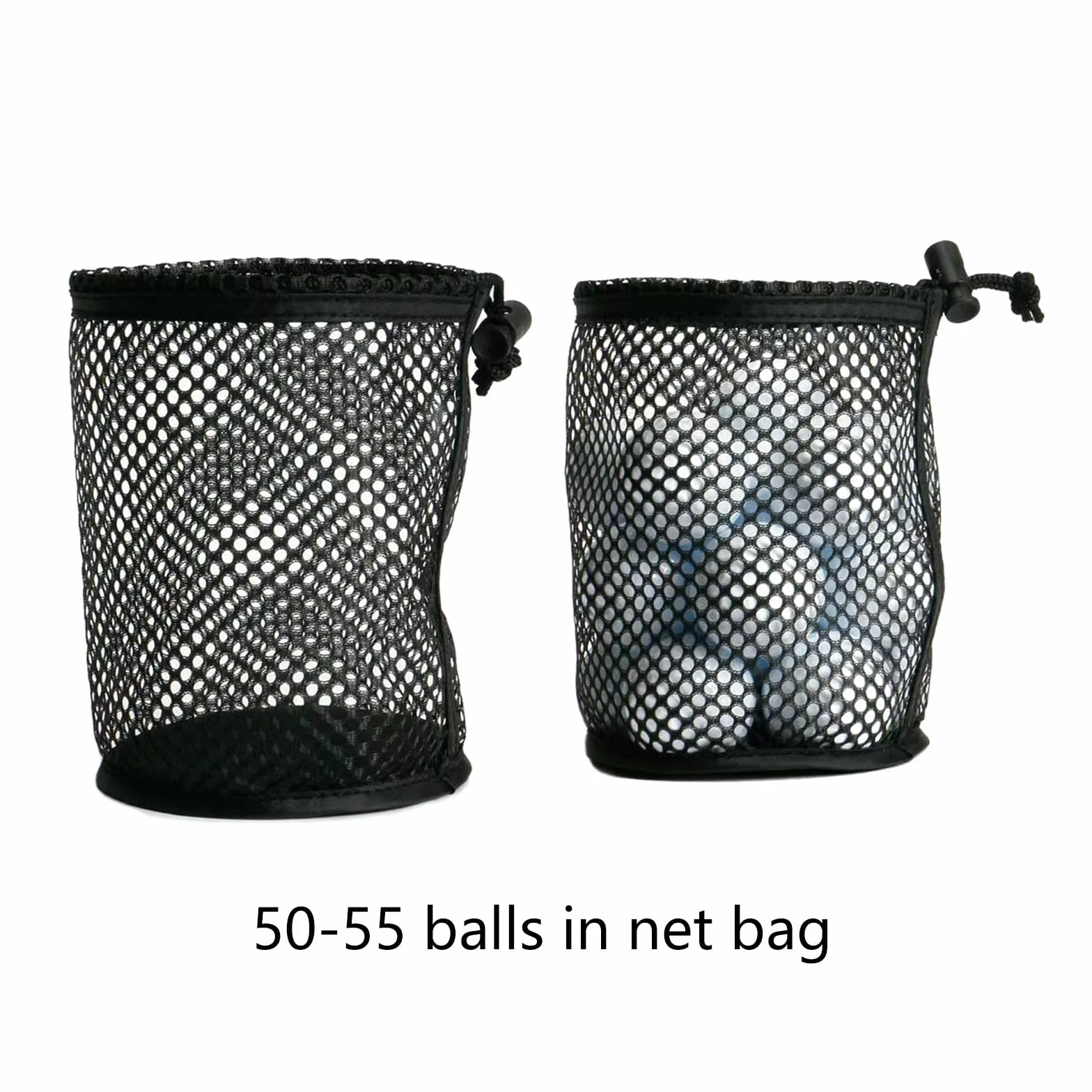 Sac de rangement en maille filet pour balles de golf