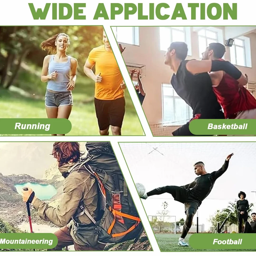 Coudière De Compression Sportive Pour Tennis, Gym, Crossfit Et Golf