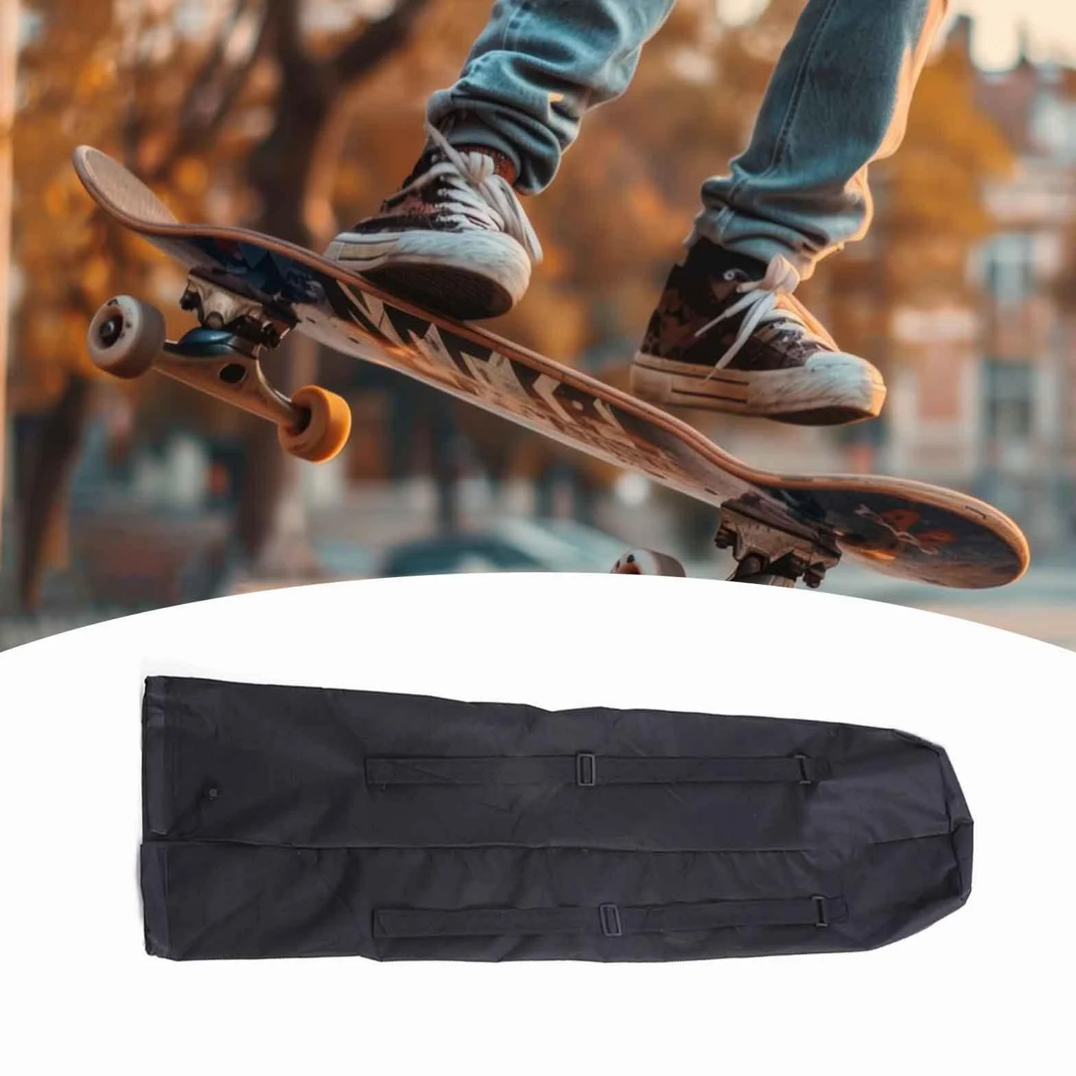 Sac à Dos Oxford pour Skateboard, Longboard, Cruiser, Surf, Skate - Cordon de Serrage
