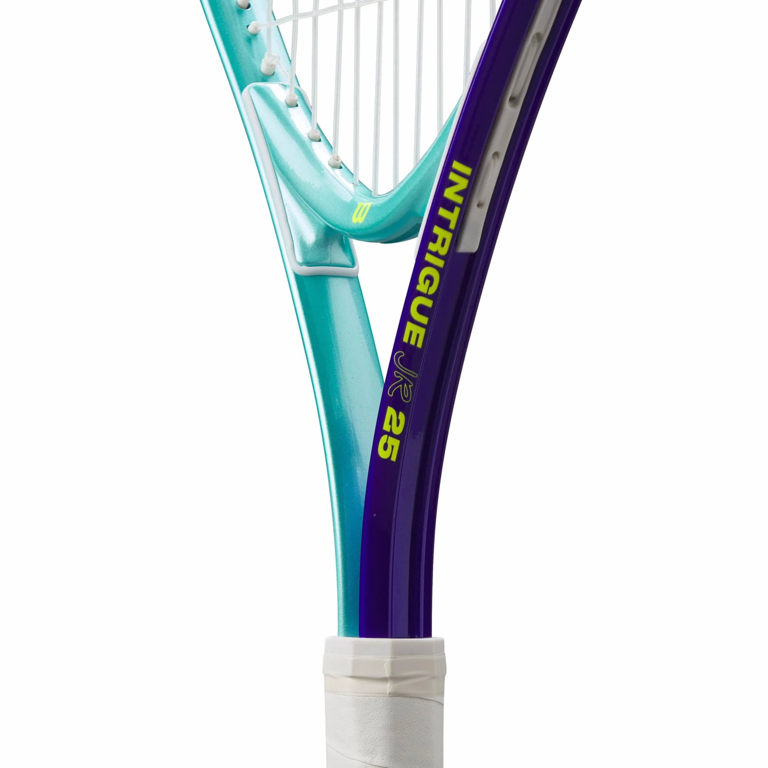 Wilson Intrigue Jr 25 Raquette de Tennis Cadre Léger Teal/Bleu