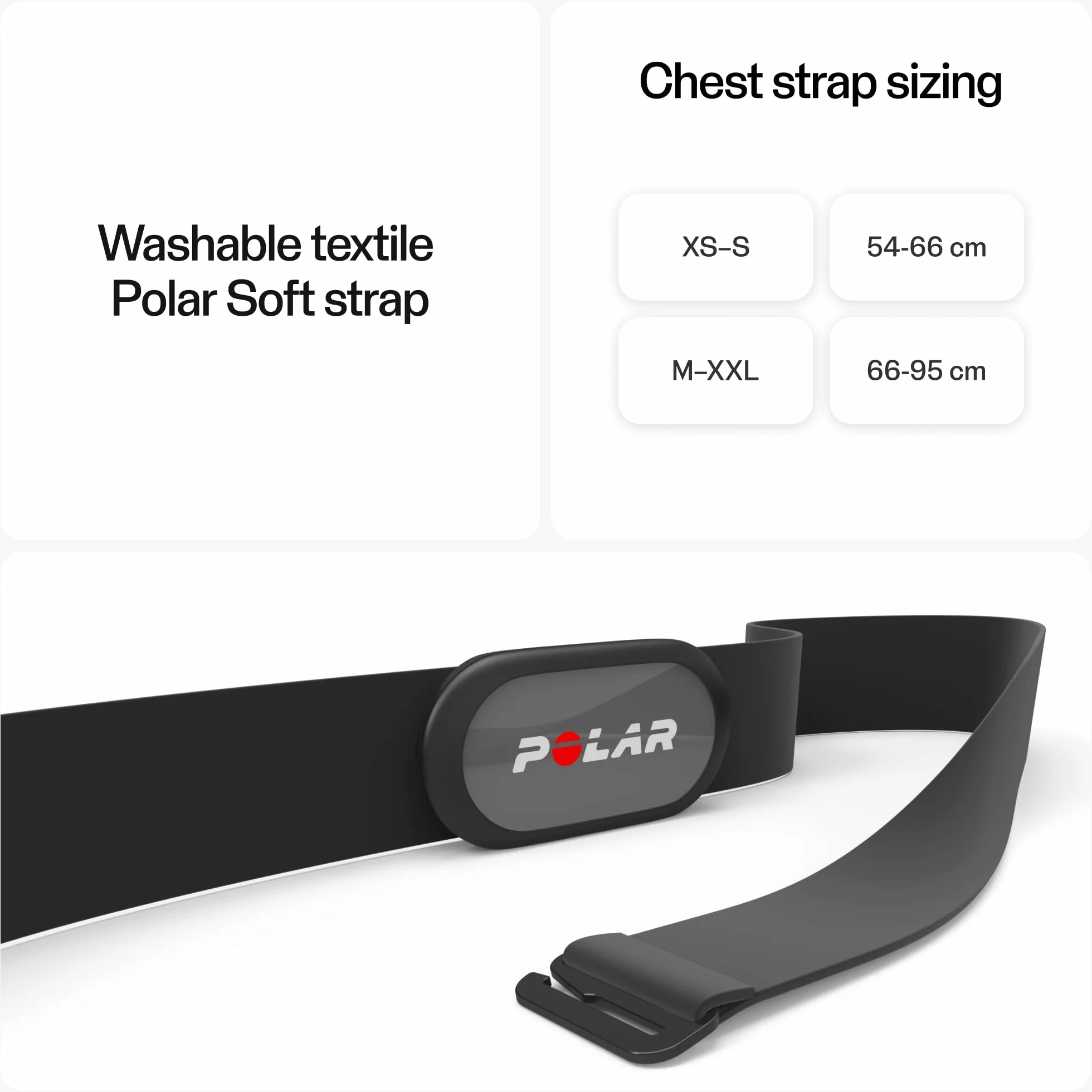 Polar H9 Heart Rate Sensor Ant Plus Bluetooth Waterproof HR Monitor Soft Chest Strap