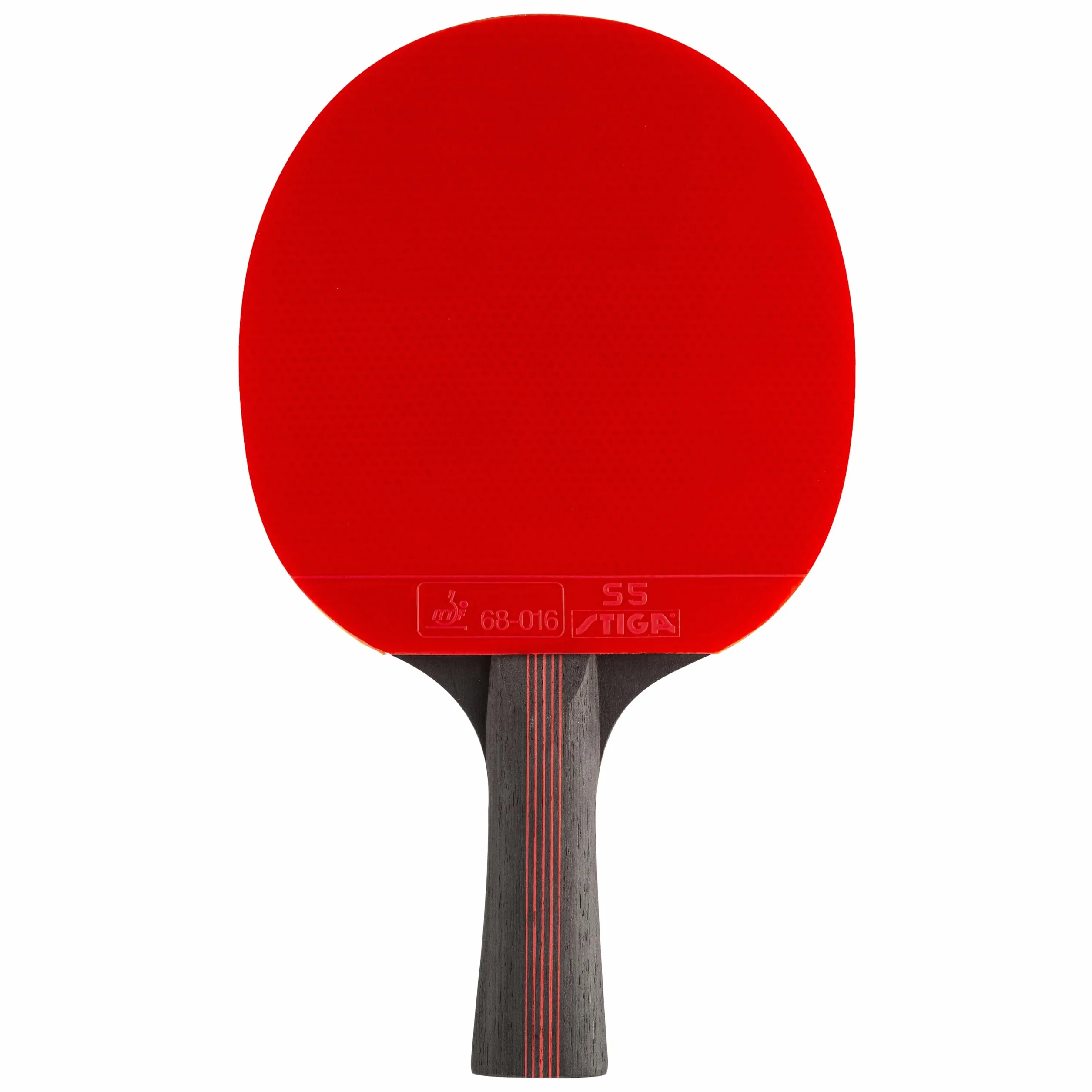 STIGA Flexure V2 Raquette de Ping-Pong 5 étoiles Revêtements STAR5 ITTF Prise Ergonomique