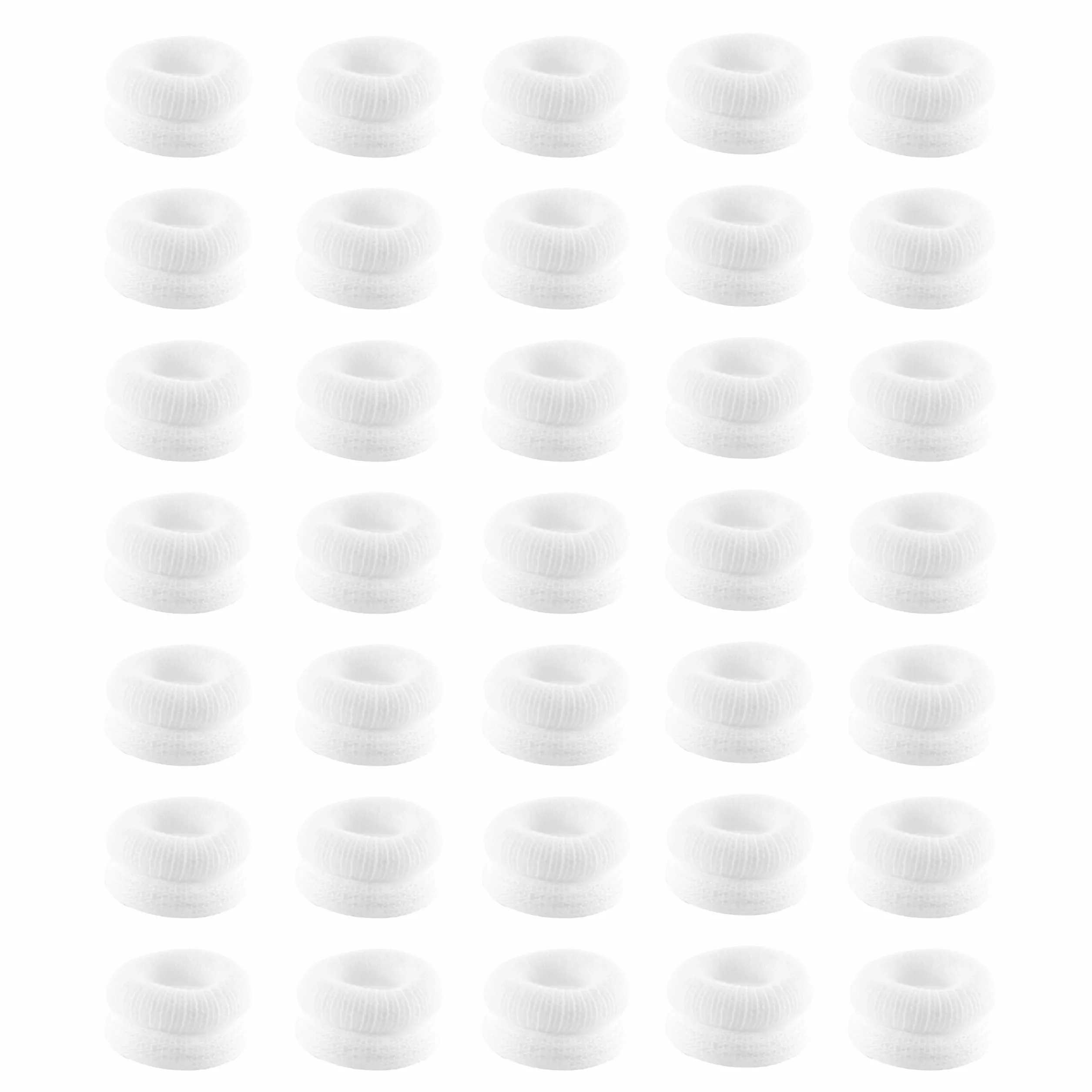 Pansement Doigt Blanc Filet Tubulaire Coton Elastique Doigtier Protection Doigt Respirant 35 Pièces