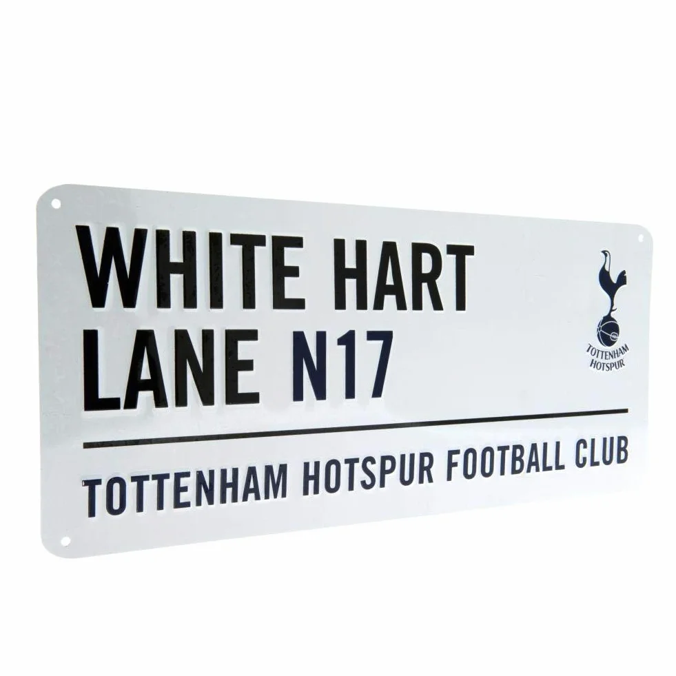 Tottenham Hotspur Panneau de rue FC, vert