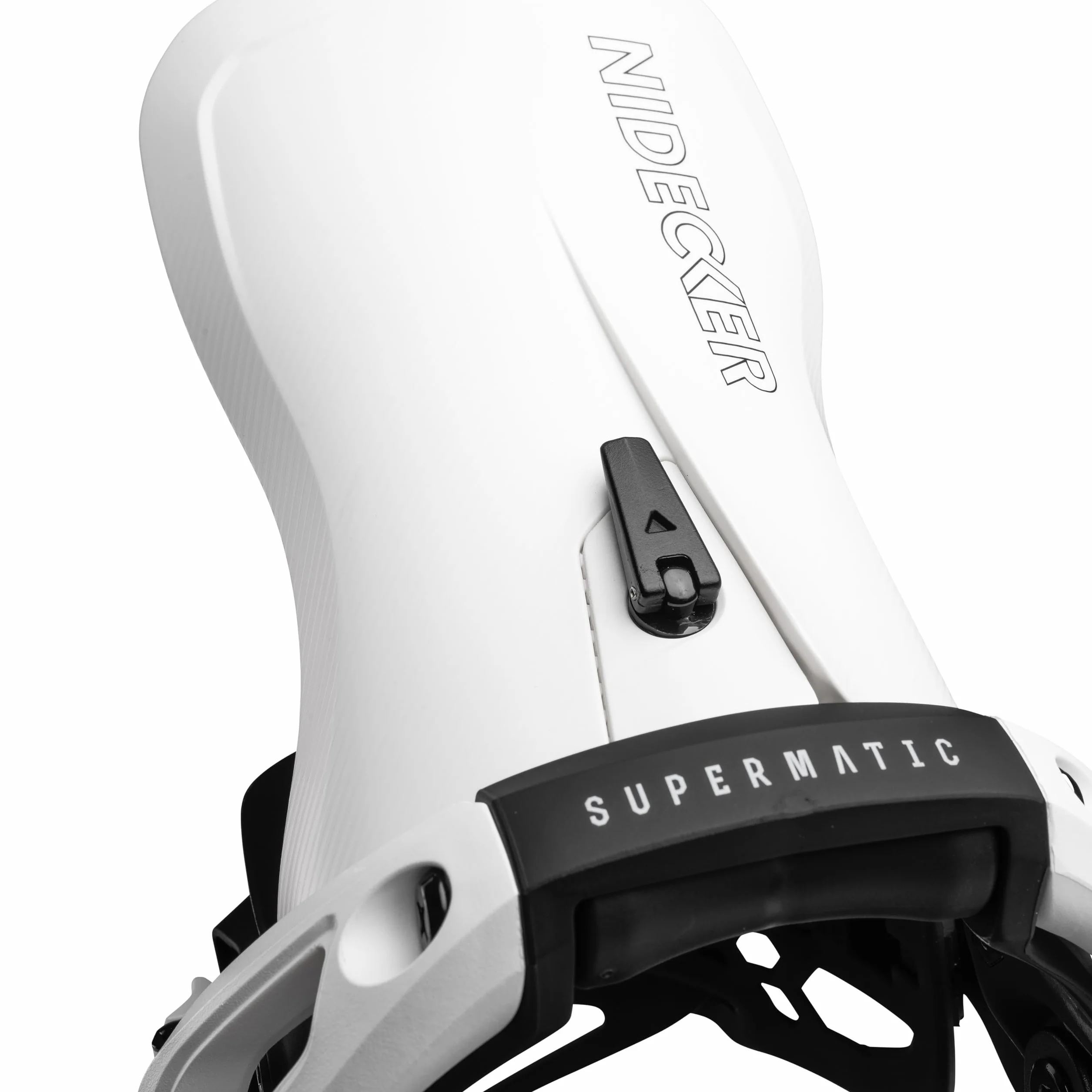Nidecker LT Supermatic Fixation de Snowboard Automatique Double entrée Talon Ajustement Universel