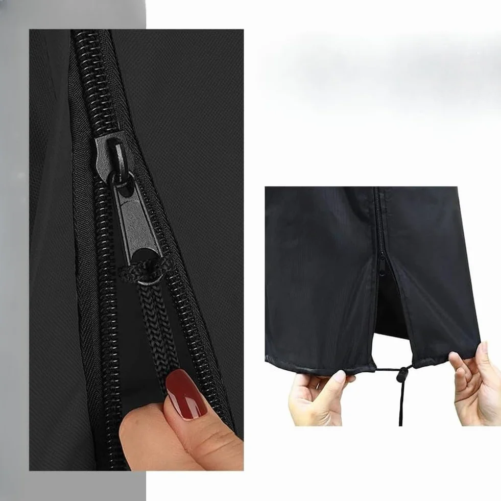 Housse en tissu Oxford imperméable pour jeu de basket-ball Arcade 210D noir avec fermeture éclair