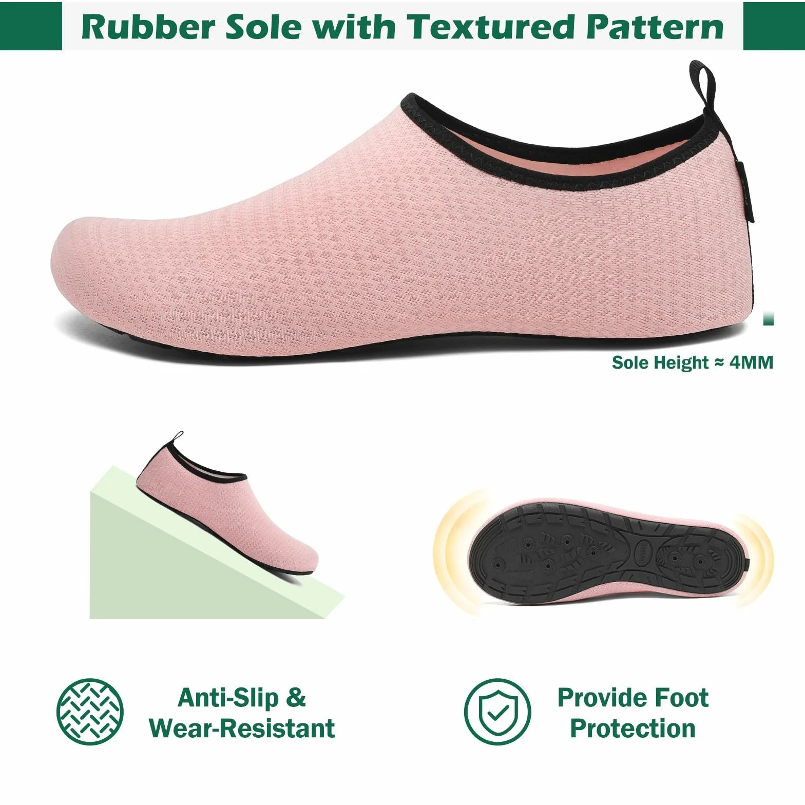 SAGUARO Chaussures Aquatiques Homme Femme Séchage Rapide GR.36-47