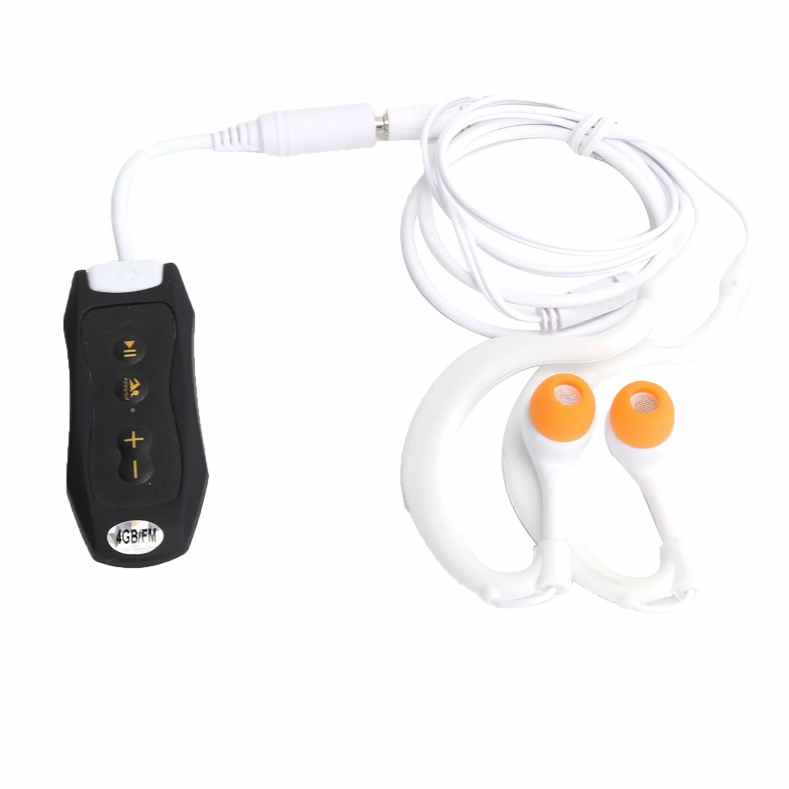 KIMISS Lecteur MP3 Sport IPX8 4 Go Radio FM Clip Écouteurs Natation
