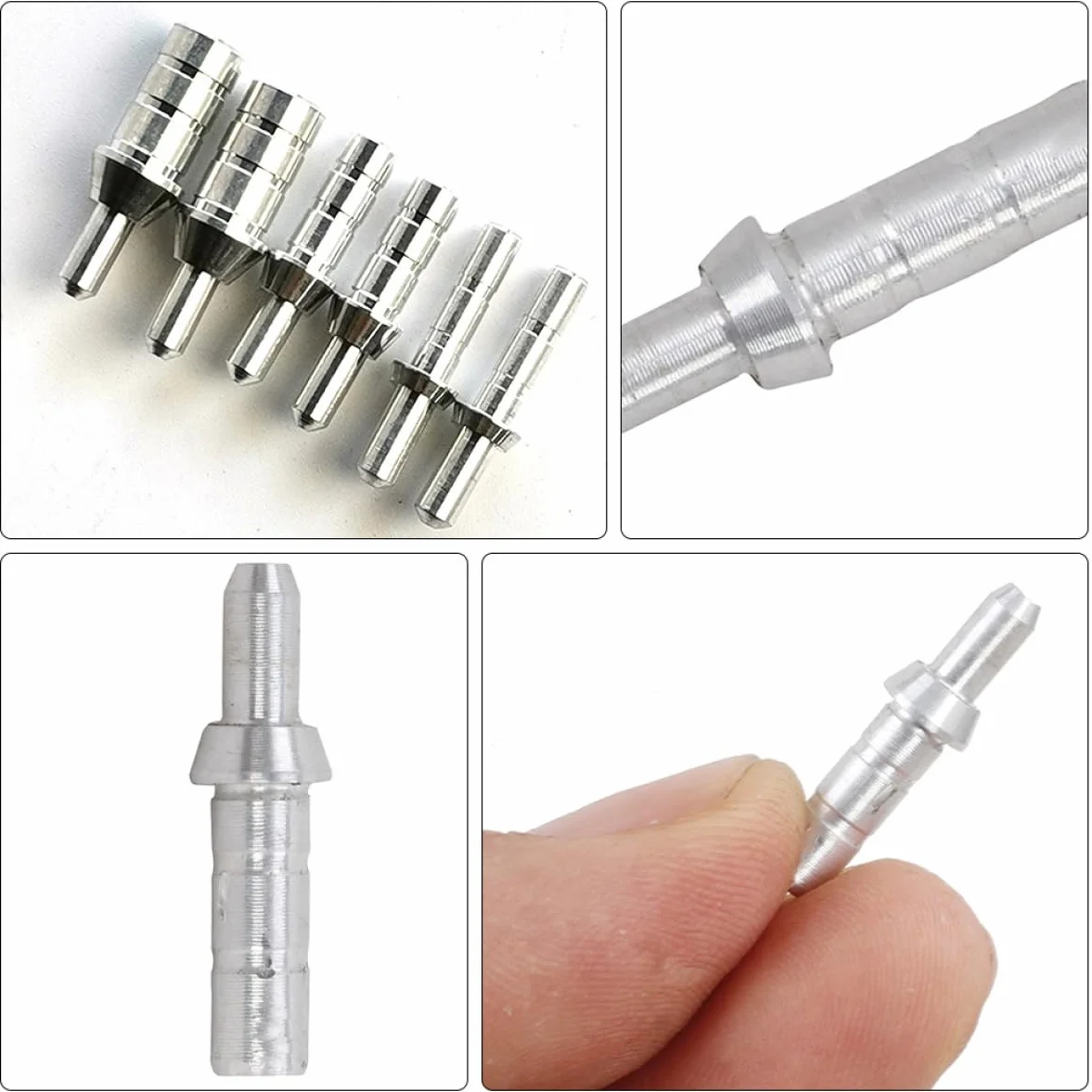 SUPVOX Accessoires De Queue pour Arc À Poulies Raccord En Aluminium