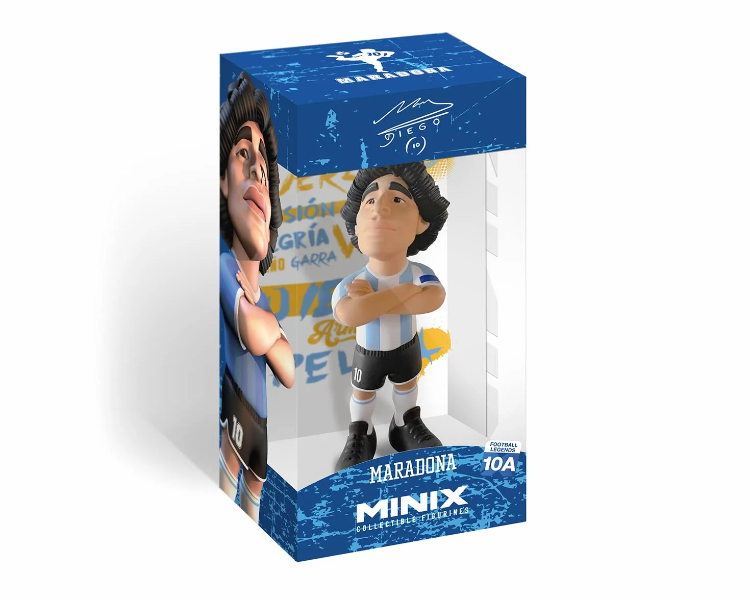 MINIX Argentine Maradona #10A Figurine à Collectionner 12cm