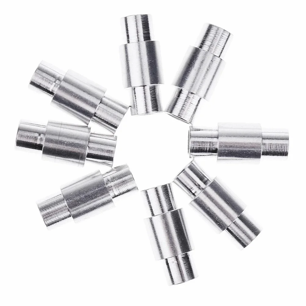 Lot de 8pcs Roulements Entretoises De Roue De Patinage en Aluminium 8mm