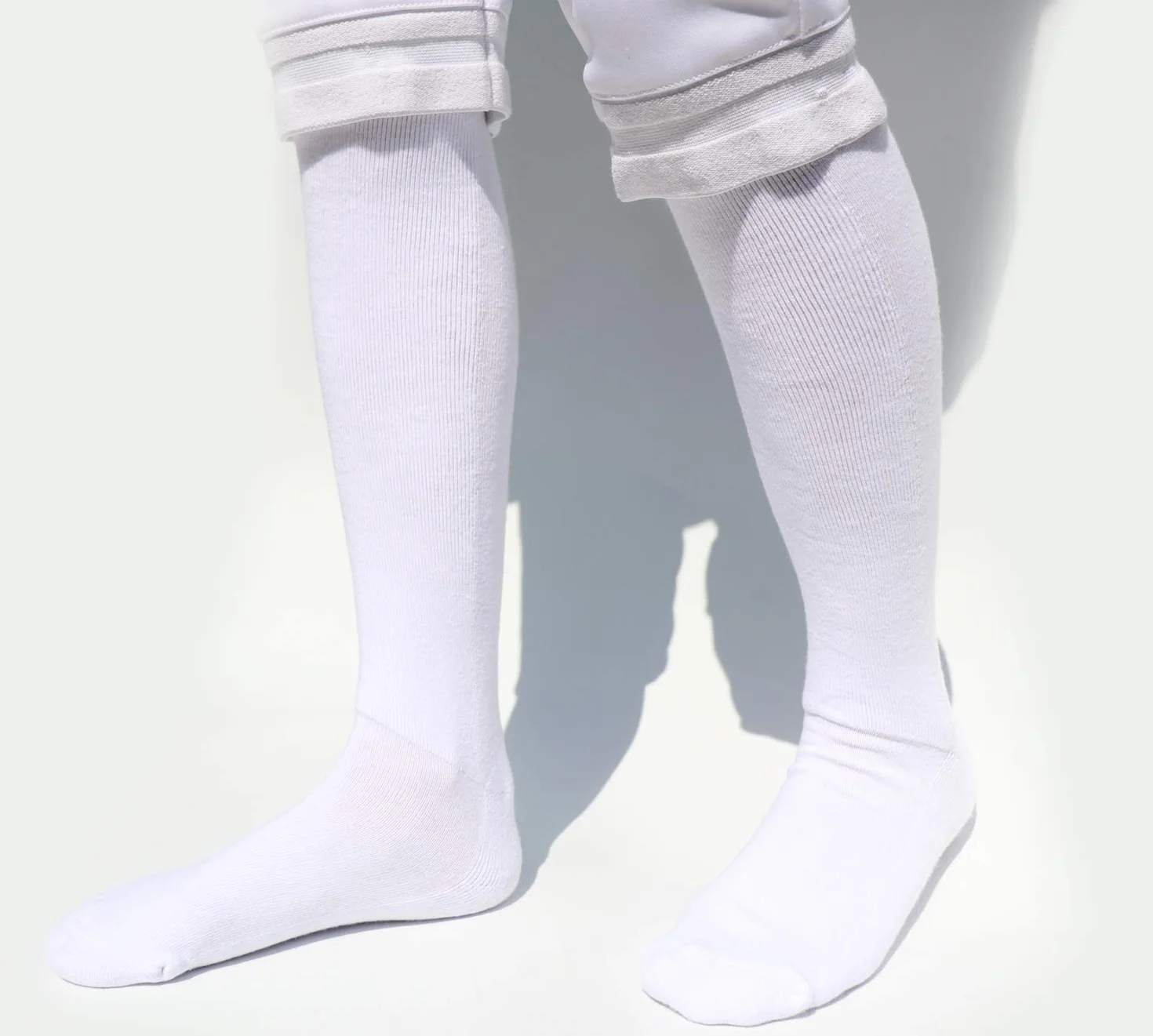 LEONARK Chaussettes d'escrime pour épée sabre fleuret - Bas unisexes enfants adultes