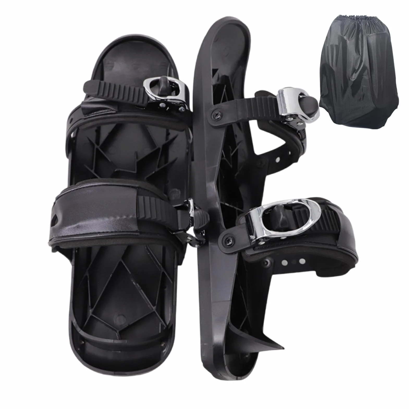 Raquettes à neige compactes antidérapants avec sac de transport pour hommes, femmes, enfants