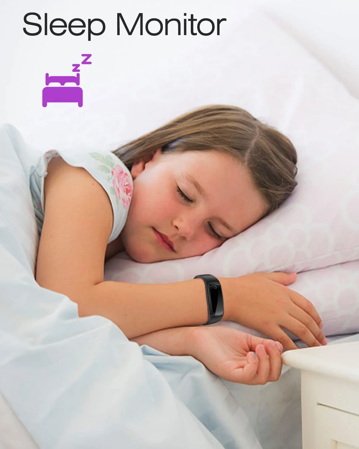 Podomètre Non Connecté IP68 Etanche Compteur de Pas Calories Distance pour Enfant Adulte