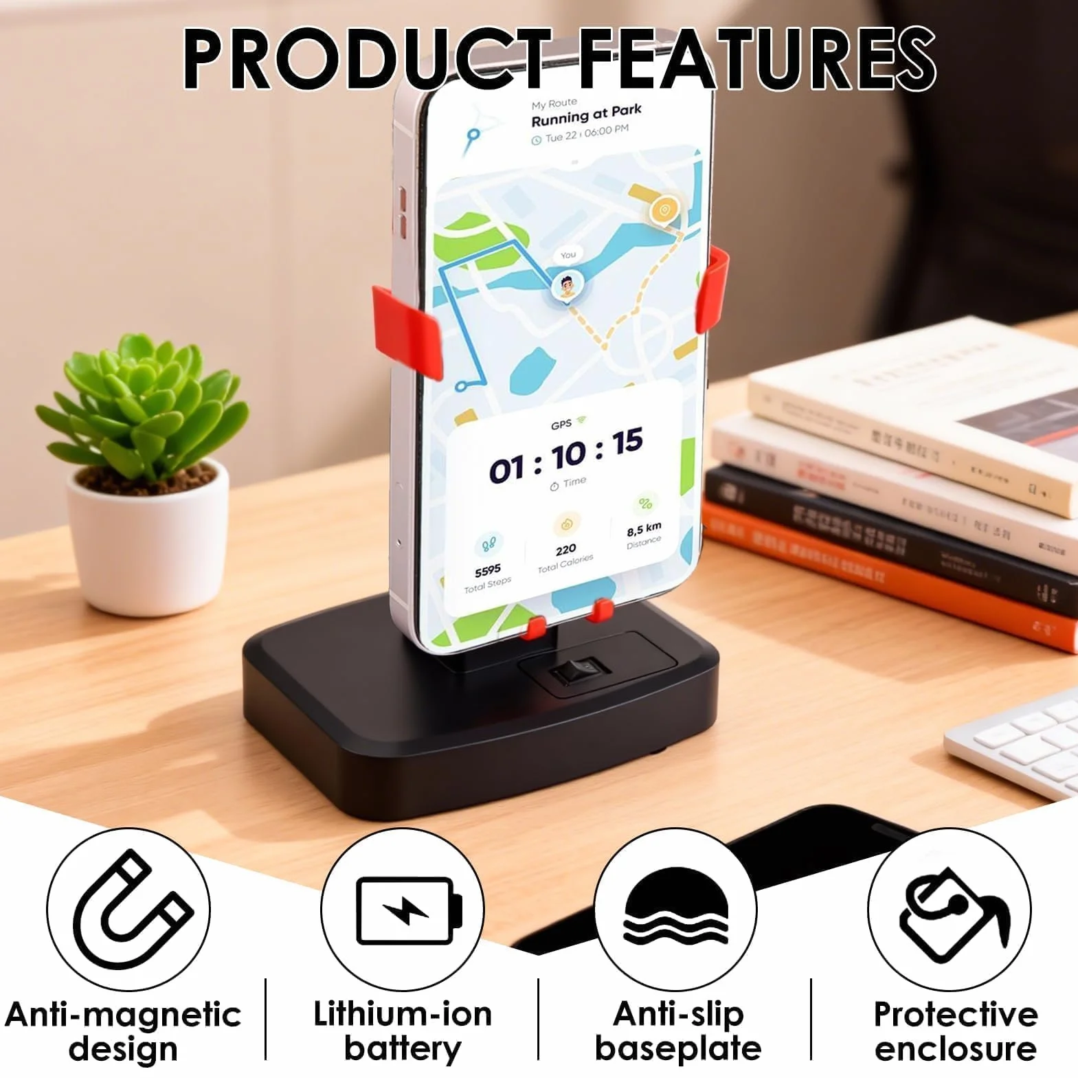 Téléphone Swing Device Automatic pour WeWard Pokemon Go Plus Podomètre Augmenter Les Pas