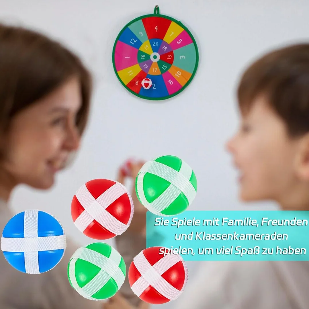 LATRAT Lot de 40 balles pour enfants - Jeu de balles de rechange 8 couleurs
