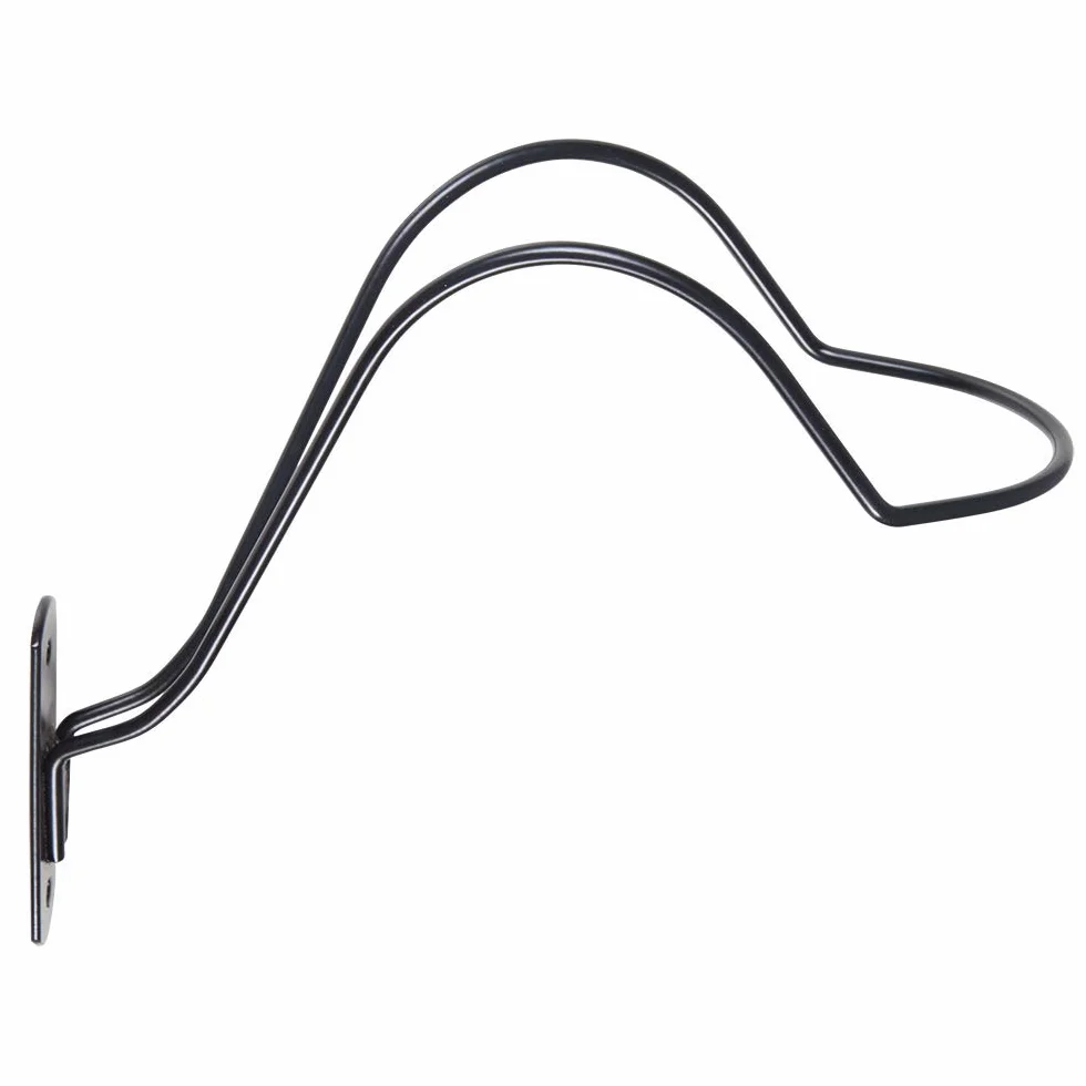 PFIFF Support pour Casque Noir revêtement en Poudre 102885