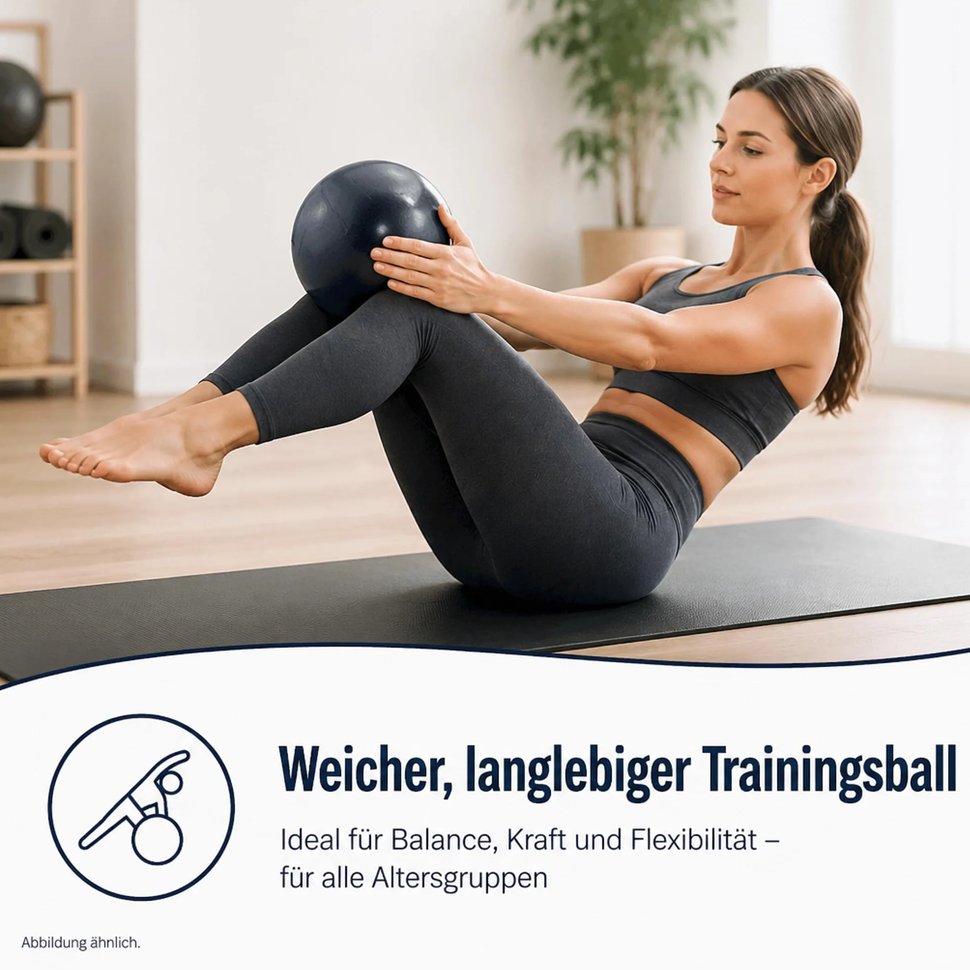 Ballon de Pilates et de Yoga Souple ATC Handels GmbH